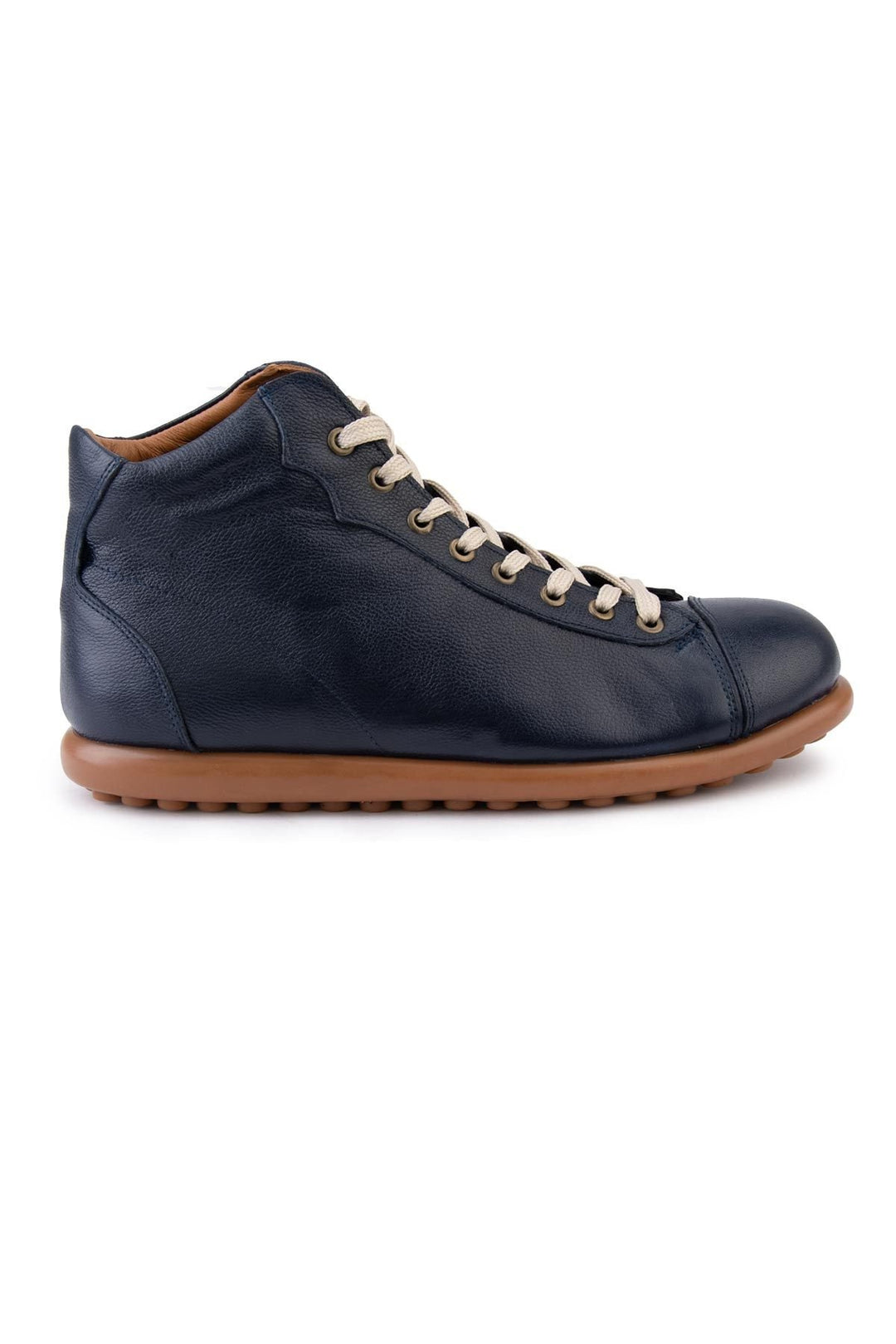Pegia Men's Casual Leather Boots DG5010  - Navy