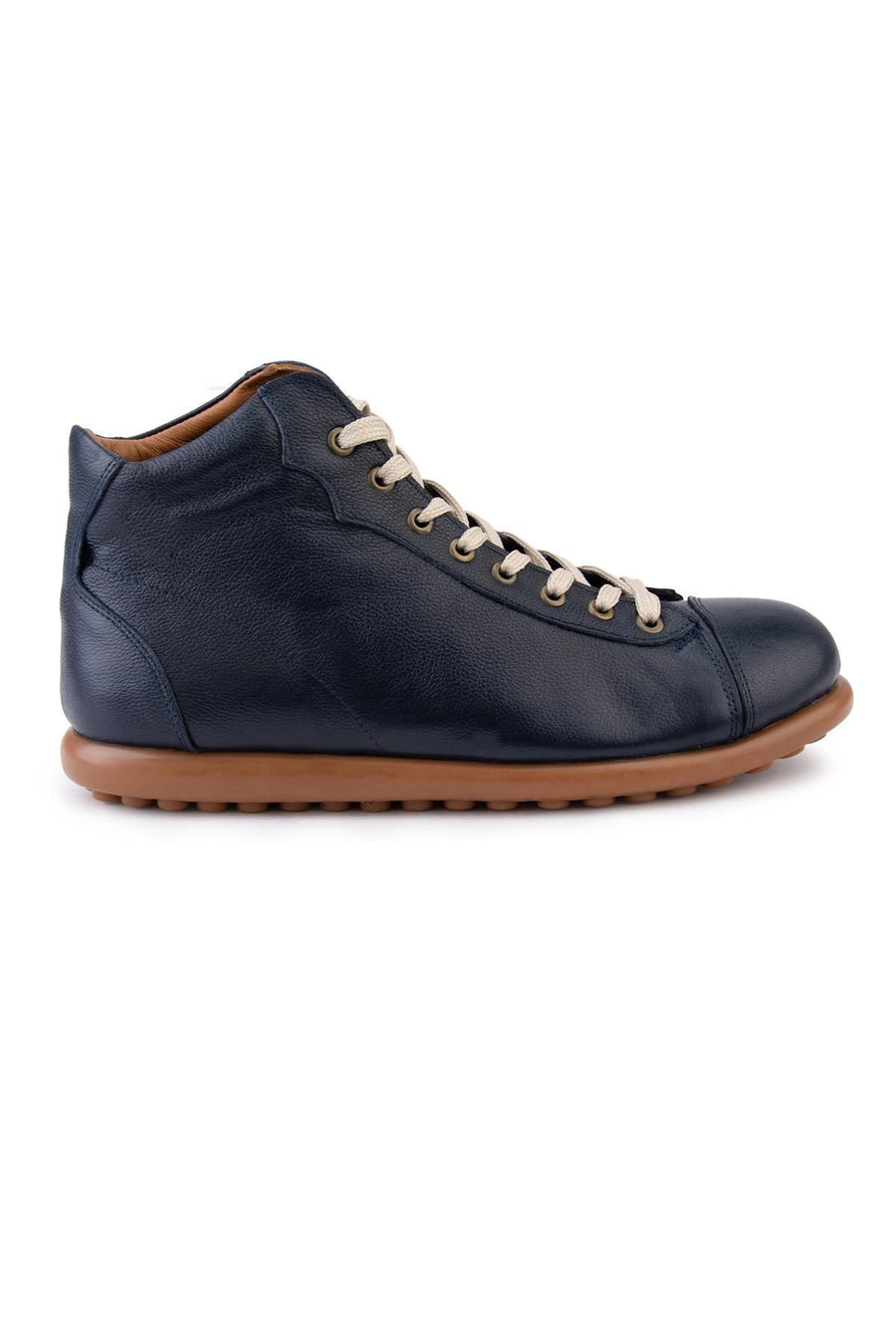 Pegia Men's Casual Leather Boots DG5010  - Navy