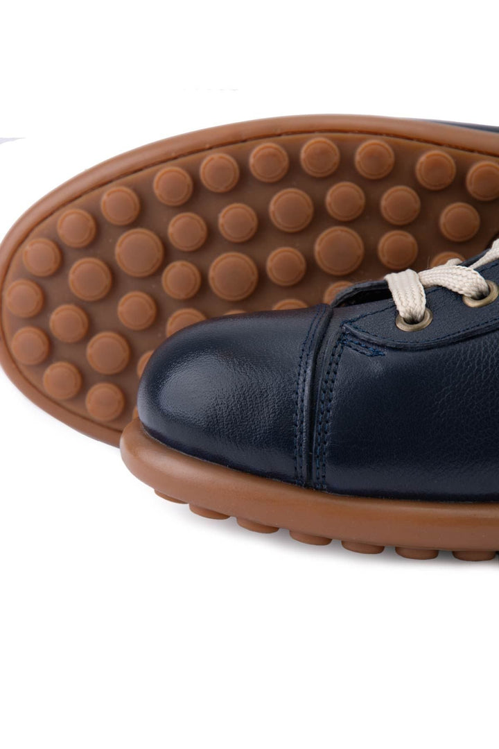 Pegia Men's Casual Leather Boots DG5010  - Navy