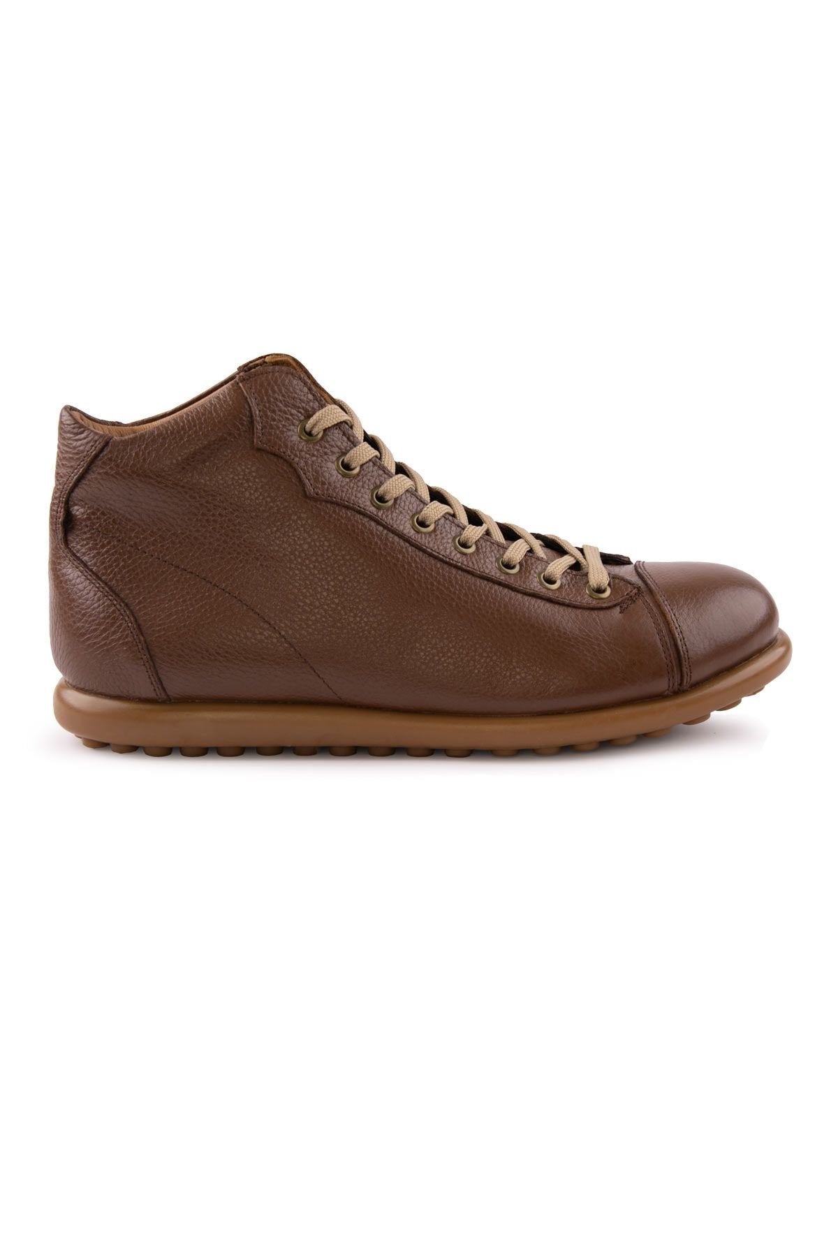 Pegia Men's Casual Leather Boots DG5010  - Chestnut