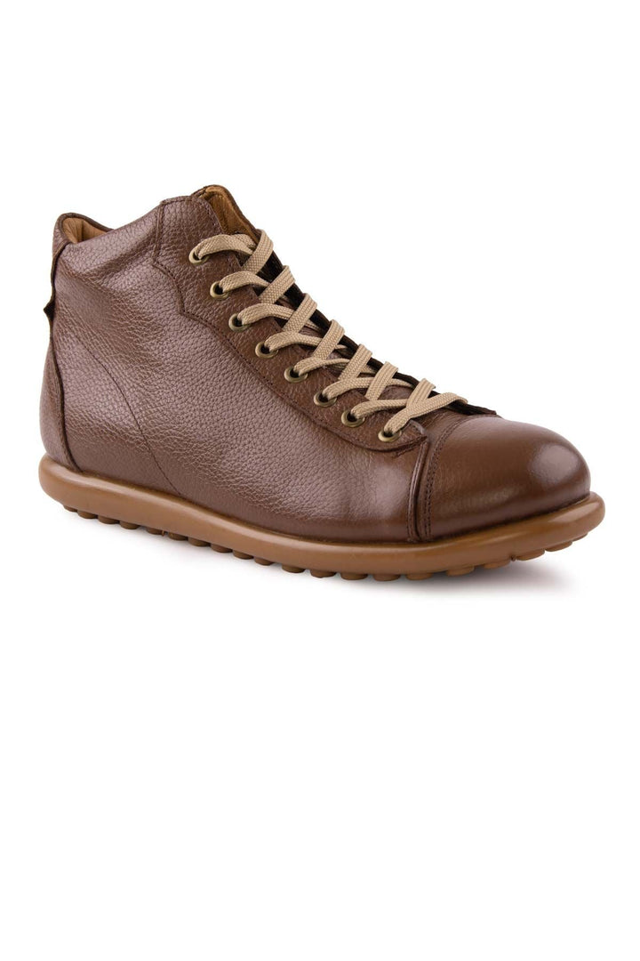 Pegia Men's Casual Leather Boots DG5010  - Chestnut