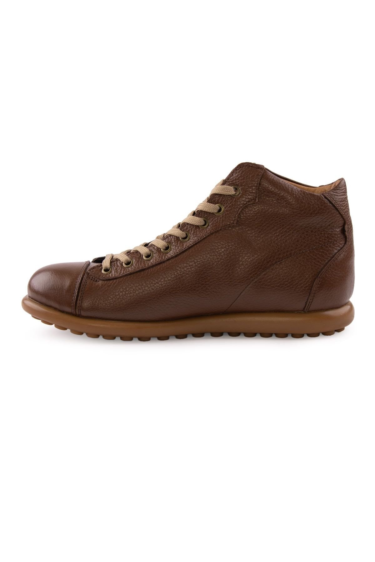 Pegia Men's Casual Leather Boots DG5010  - Chestnut