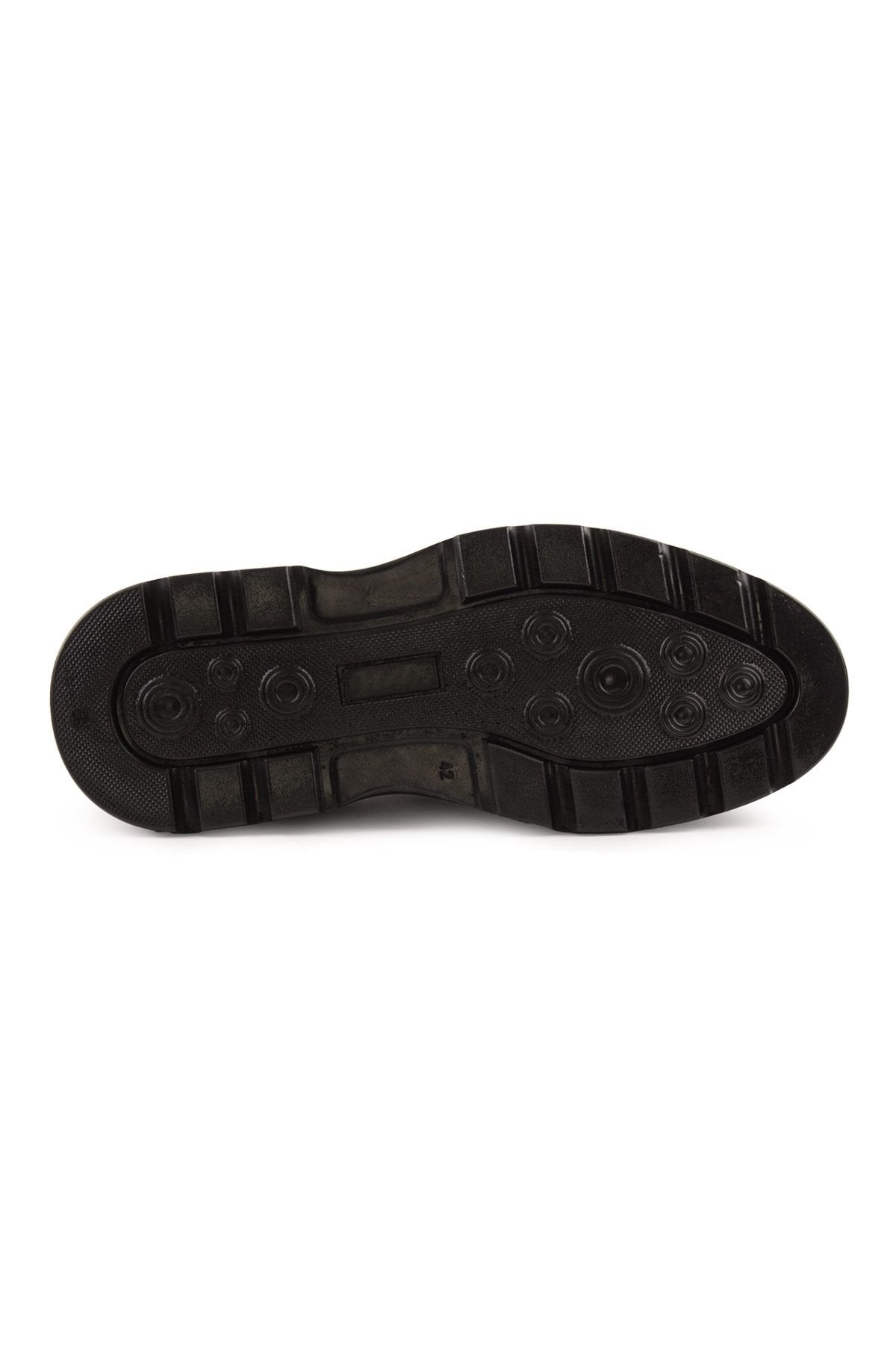 Pegia Men's Casual Nubuck Shoes DG5020  - Black