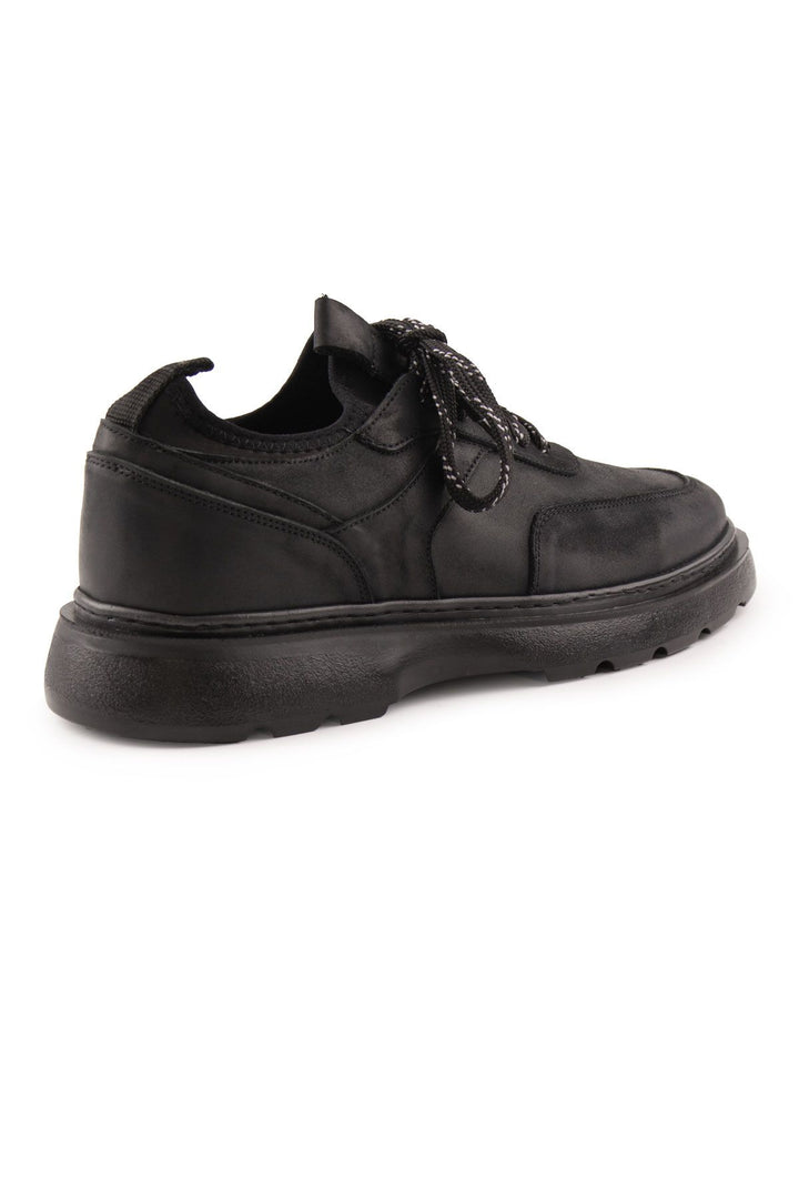 Pegia Men's Casual Nubuck Shoes DG5020  - Black