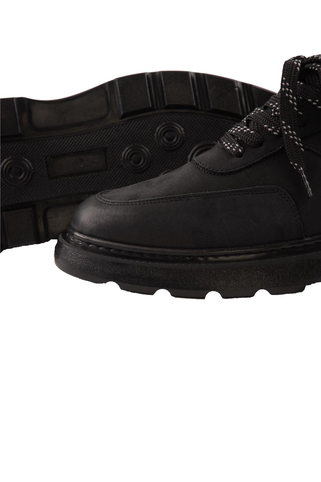 Pegia Men's Casual Nubuck Shoes DG5020  - Black