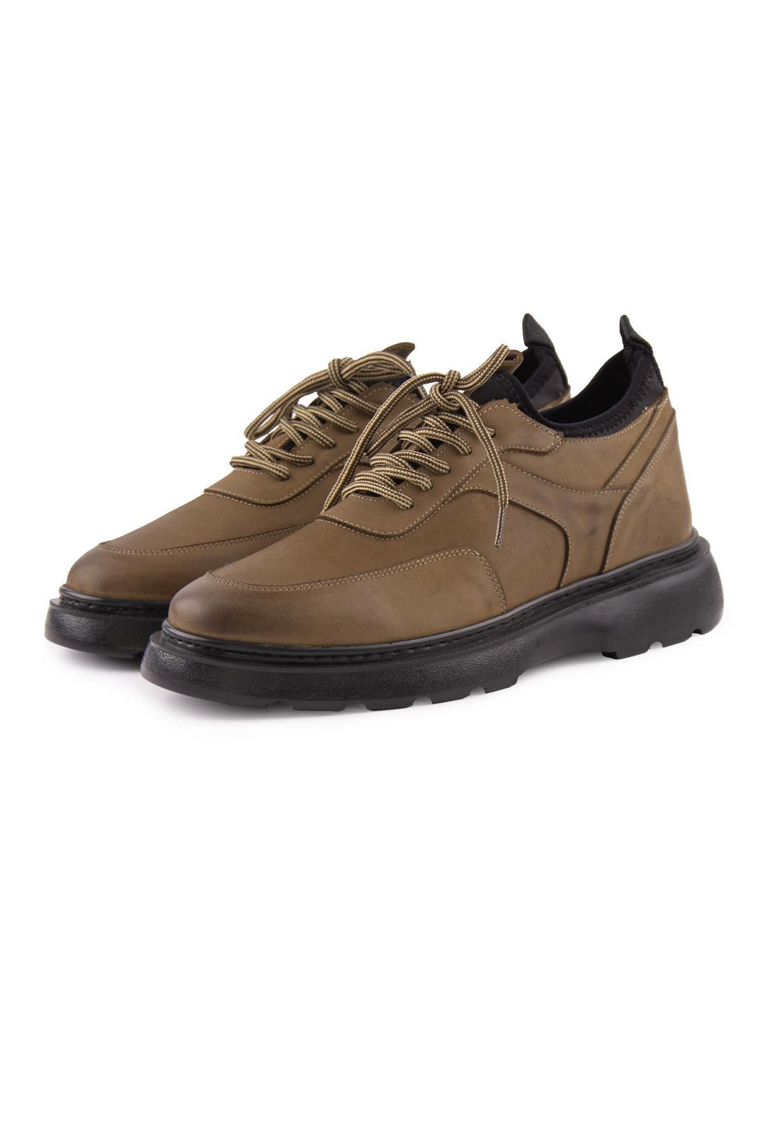 Pegia Men's Casual Nubuck Shoes DG5020  - Chestnut