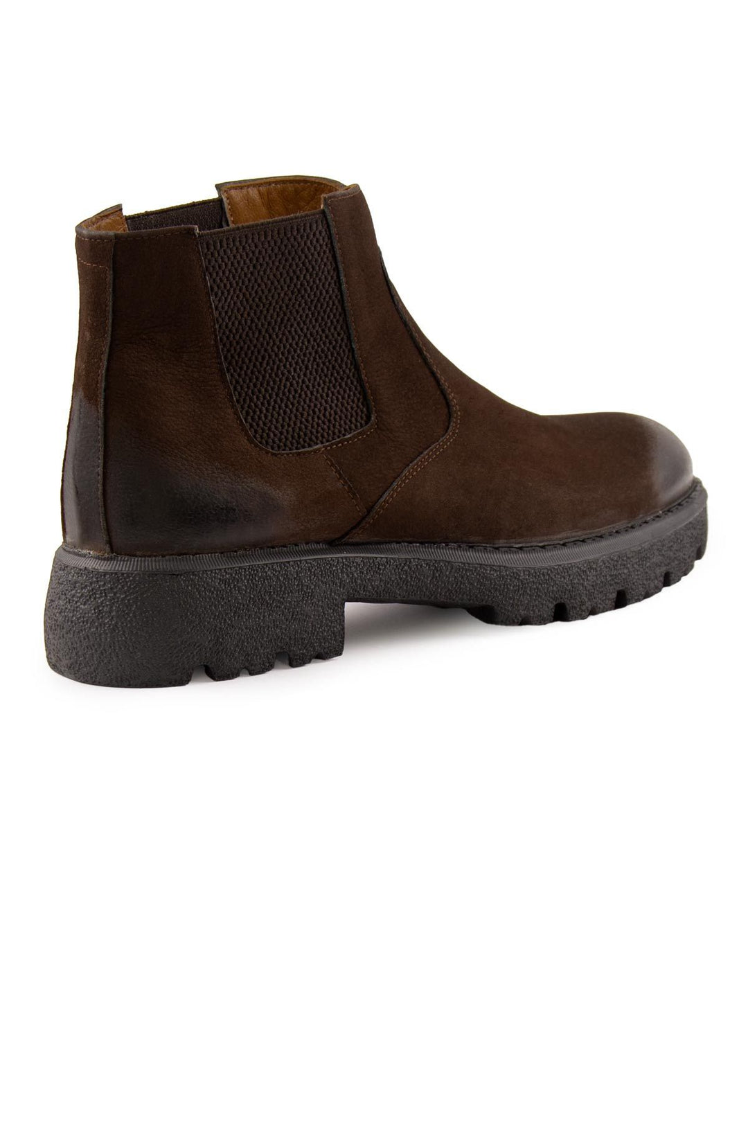 Pegia Men's Nubuck Chelsea Boots DG5014  - Choco