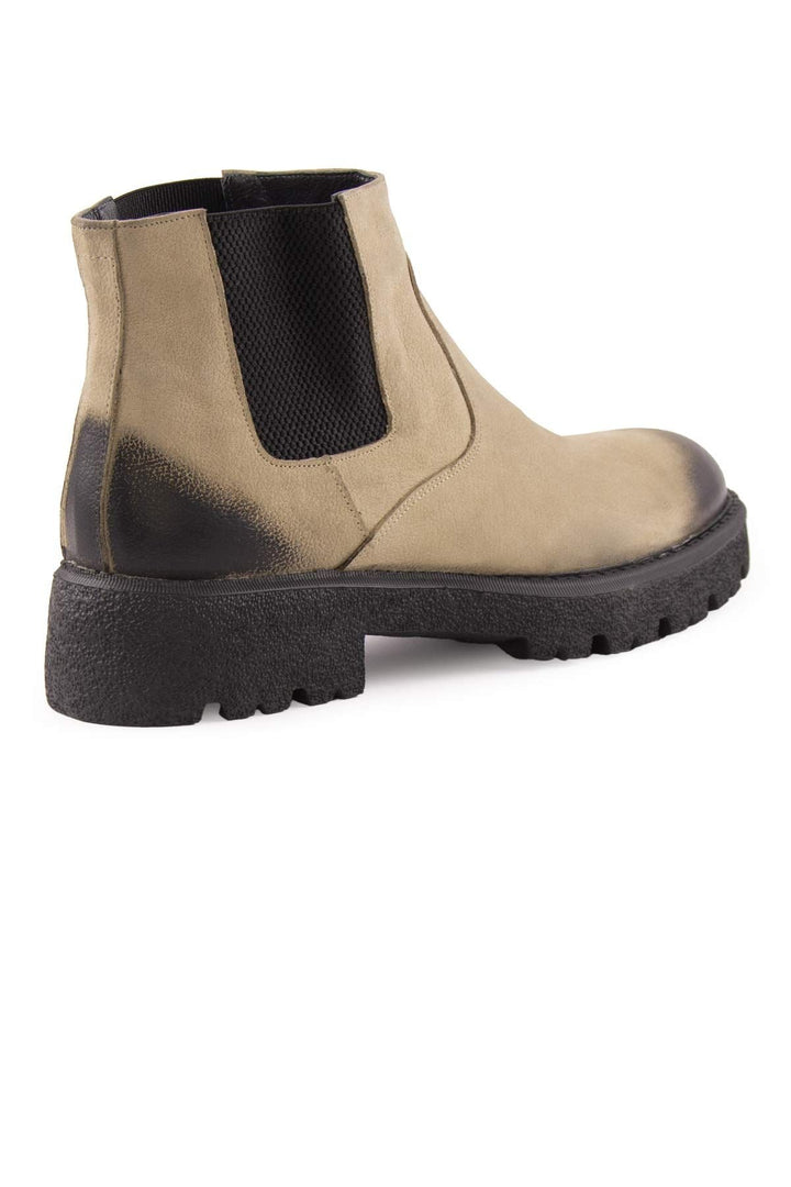 Pegia Men's Nubuck Chelsea Boots DG5014  - Beige