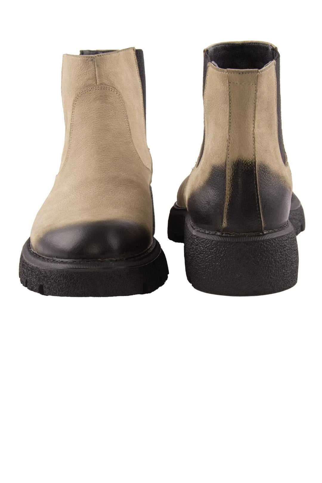 Pegia Men's Nubuck Chelsea Boots DG5014  - Beige