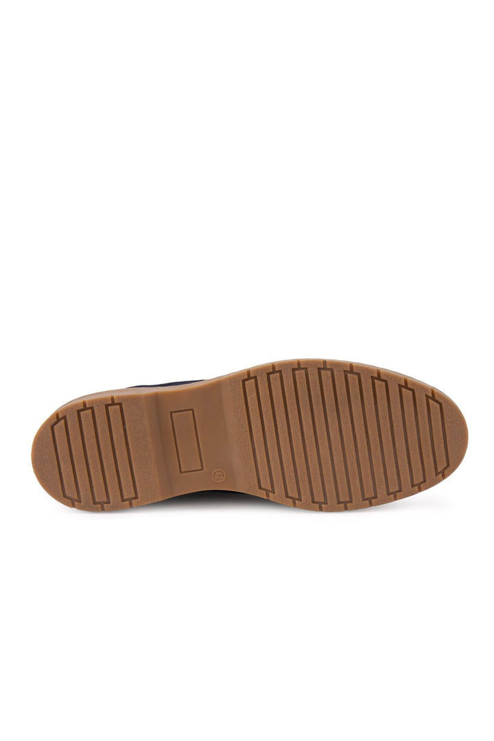 Pegia Men's Suede Lace-Up Boots DG5022  - Navy