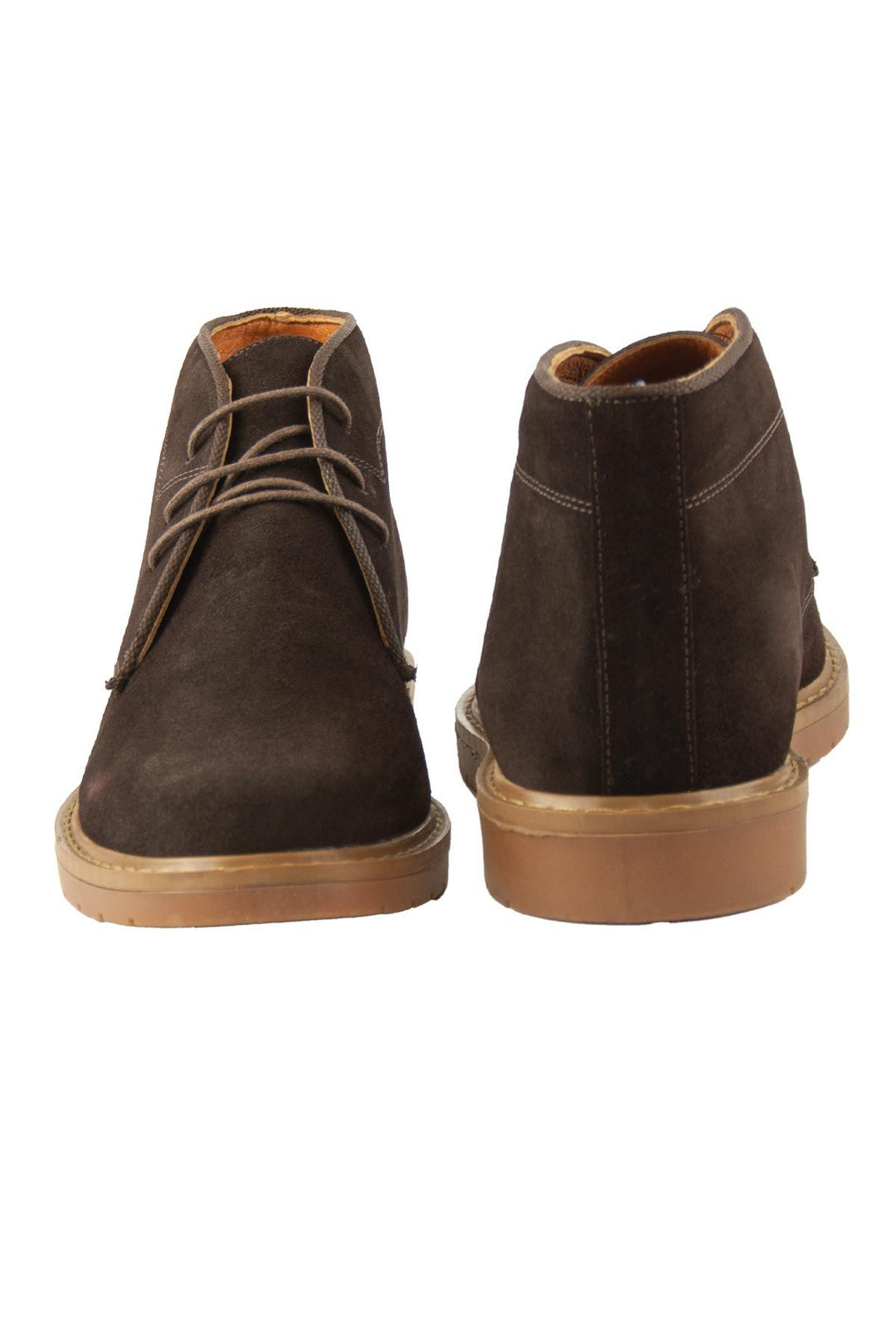 Pegia Men's Suede Lace-Up Boots DG5022  - Choco