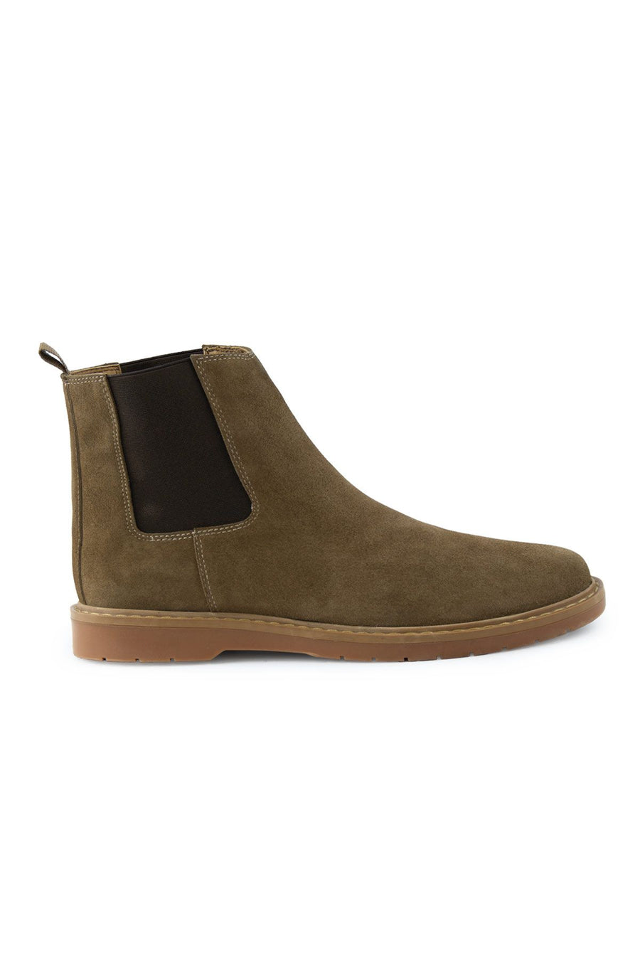 Pegia Men's Suede Chelsea Boots DG5021  - Latte