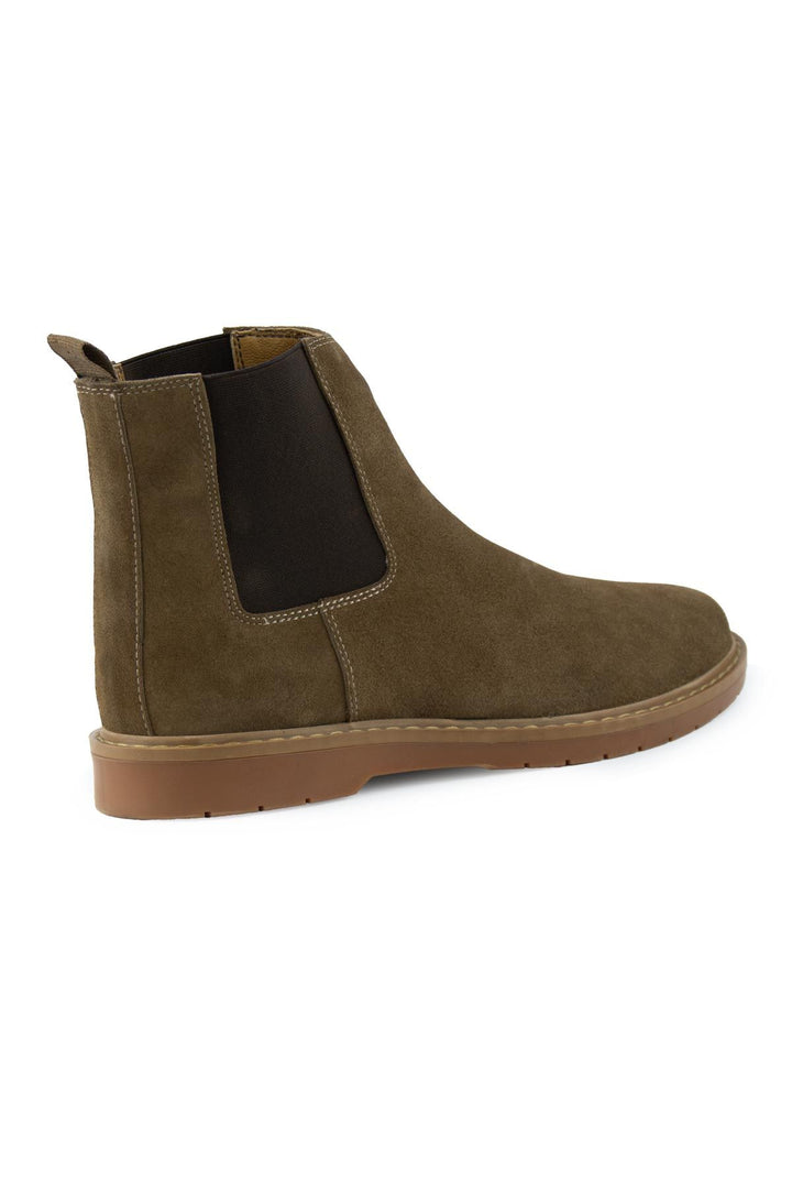 Pegia Men's Suede Chelsea Boots DG5021  - Latte