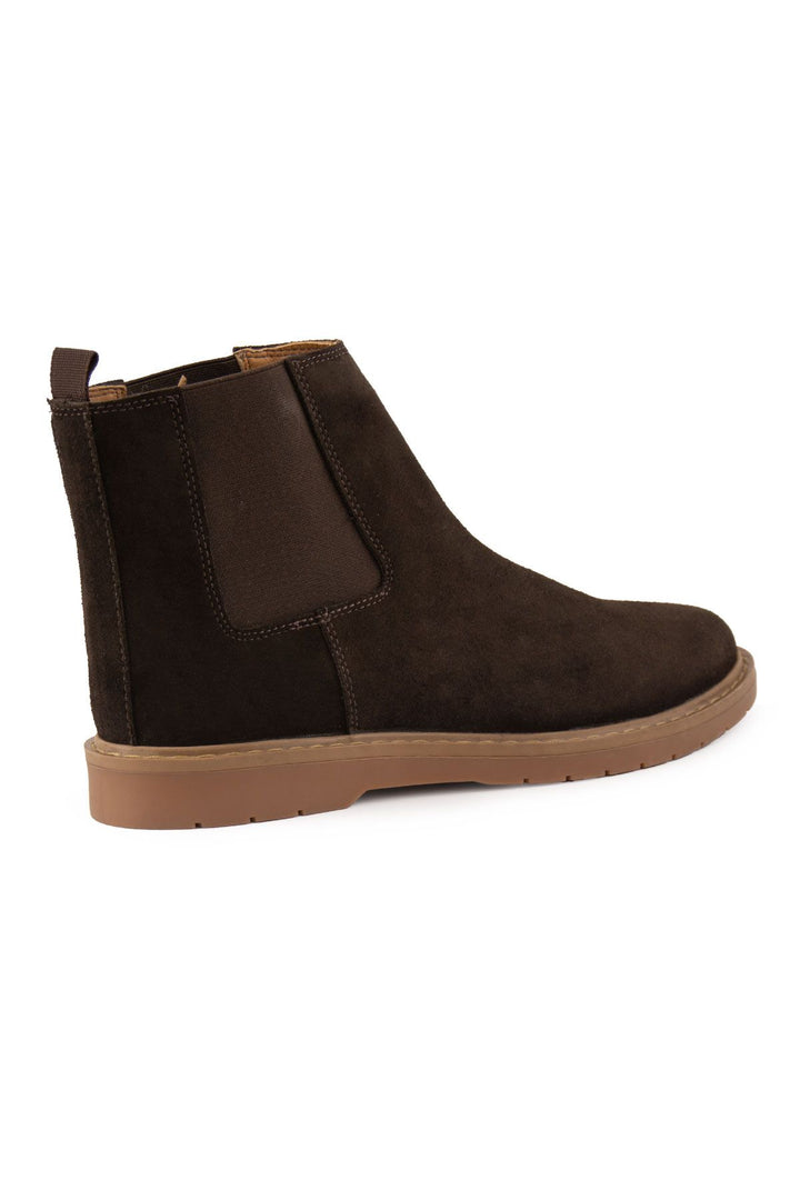 Pegia Men's Suede Chelsea Boots DG5021  - Choco