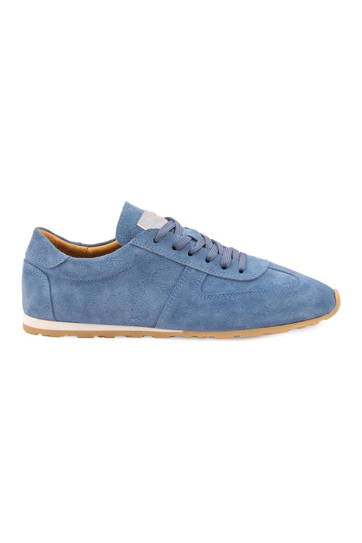Pegia Flex Genuine Suede Sneakers 600100  - Blue
