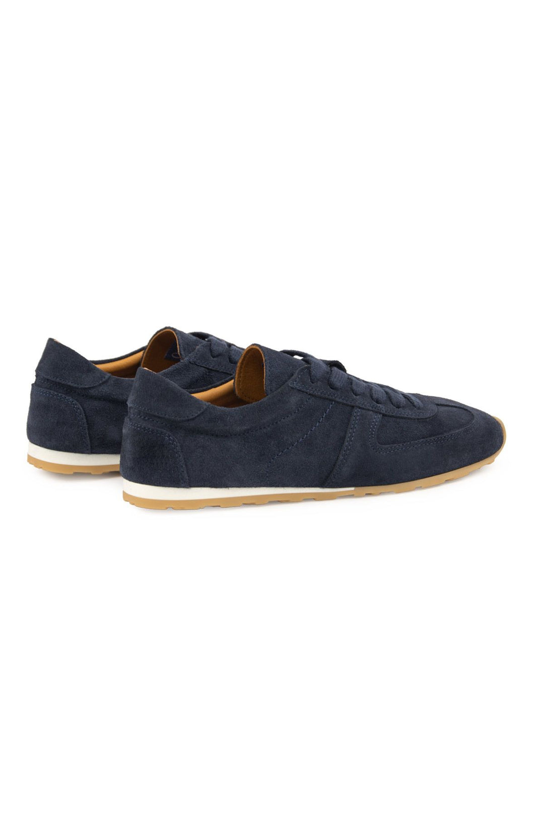 Pegia Flex Genuine Suede Sneakers 600100  - Navy
