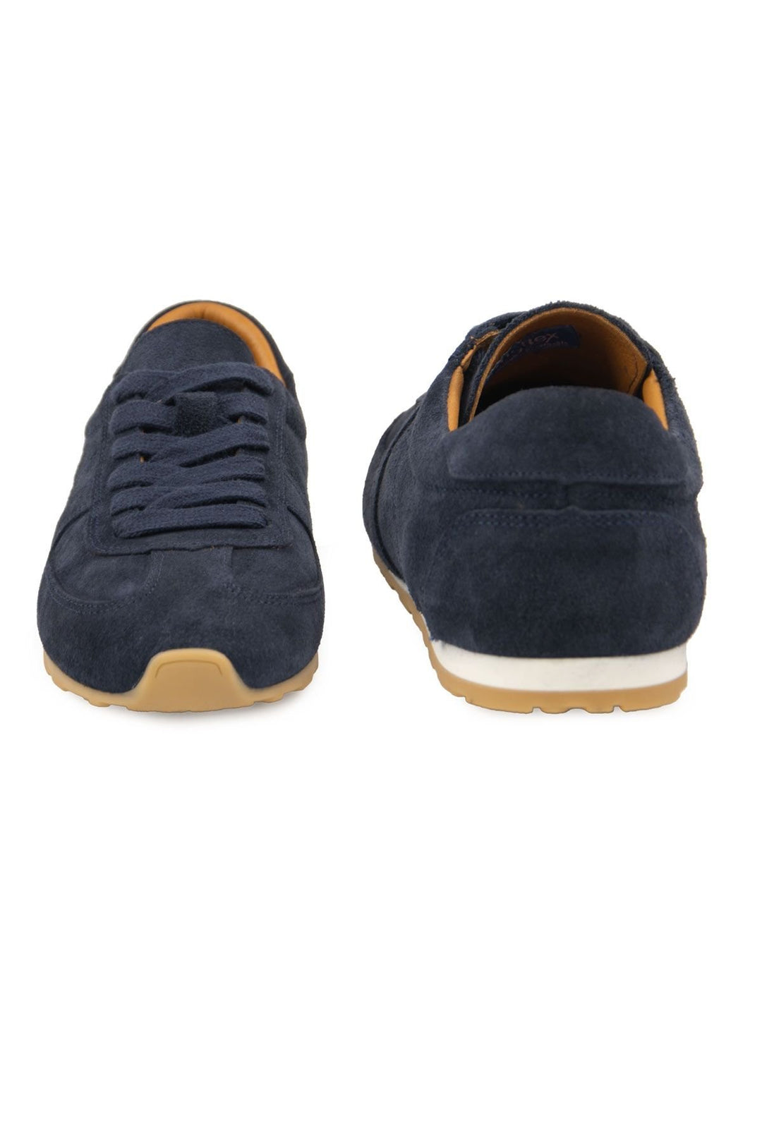 Pegia Flex Genuine Suede Sneakers 600100  - Navy