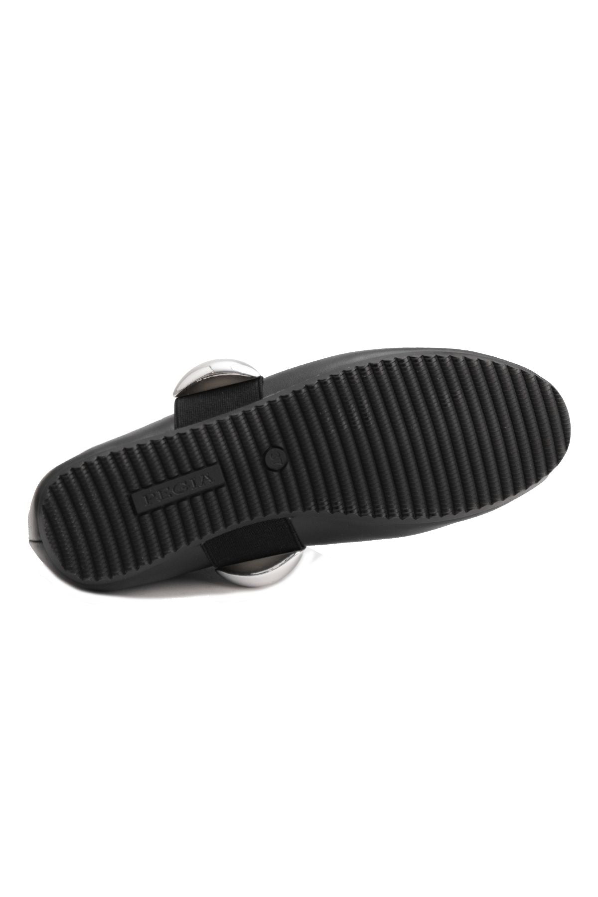Pegia Women's Leather Ballet Shoes 700957  - Black