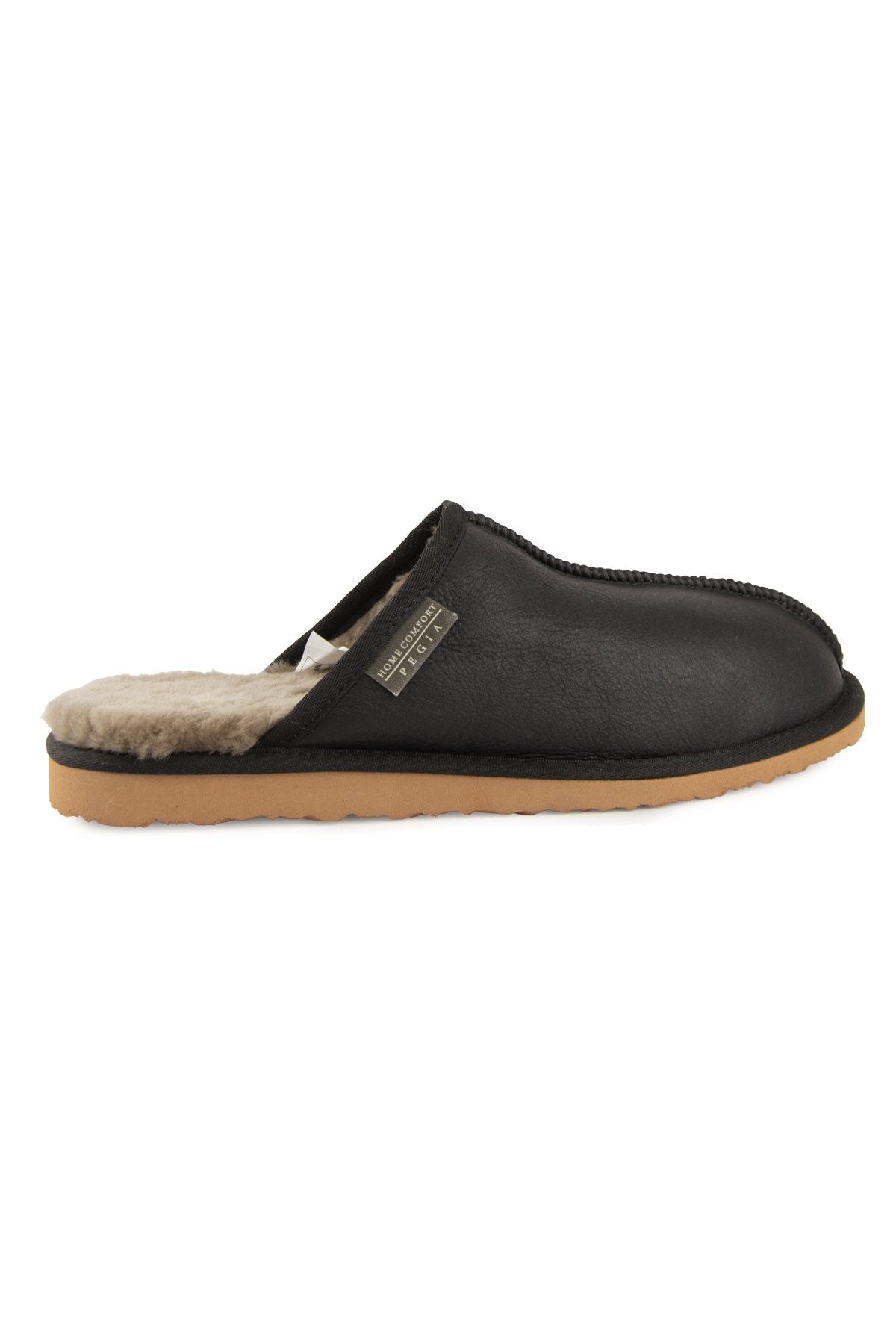 Pegia Men's Sheepskin Slippers 111031  - Caramel
