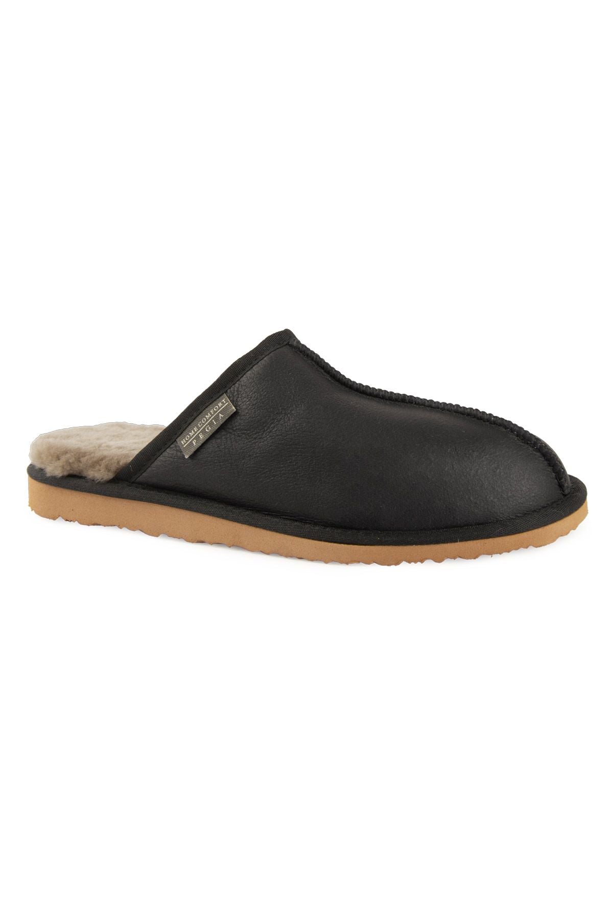 Pegia Men's Sheepskin Slippers 111031  - Caramel
