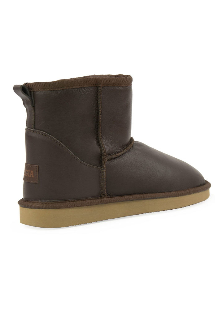 Pegia Women's Sheepskin Boots 191022  - Choco