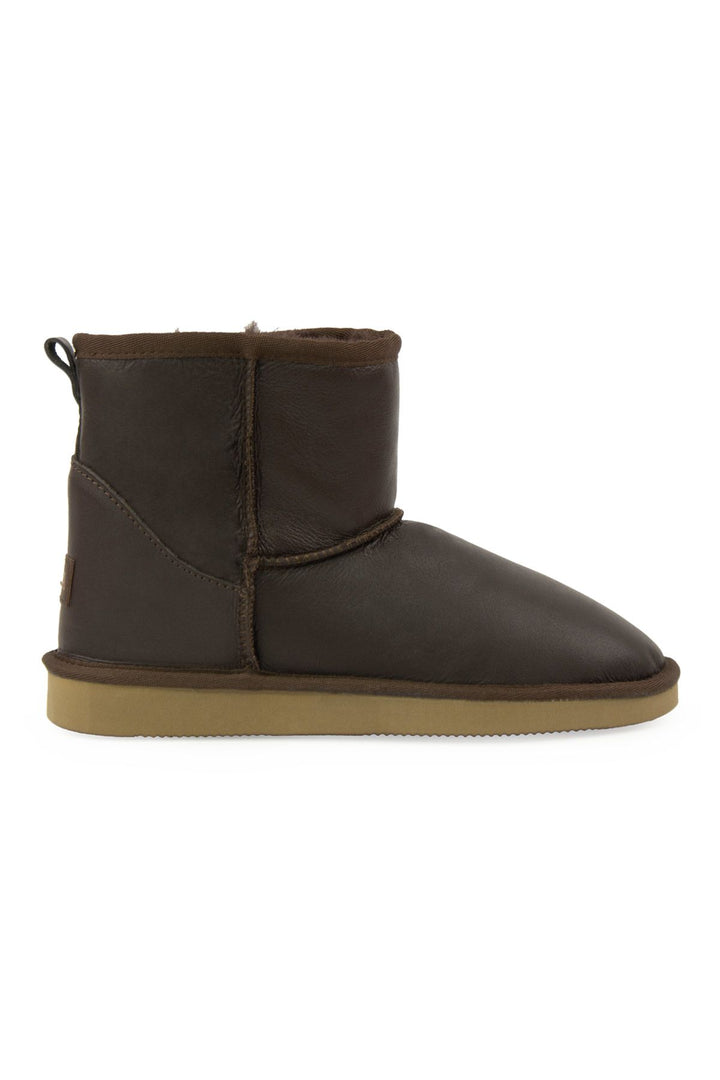 Pegia Women's Sheepskin Boots 191022  - Choco