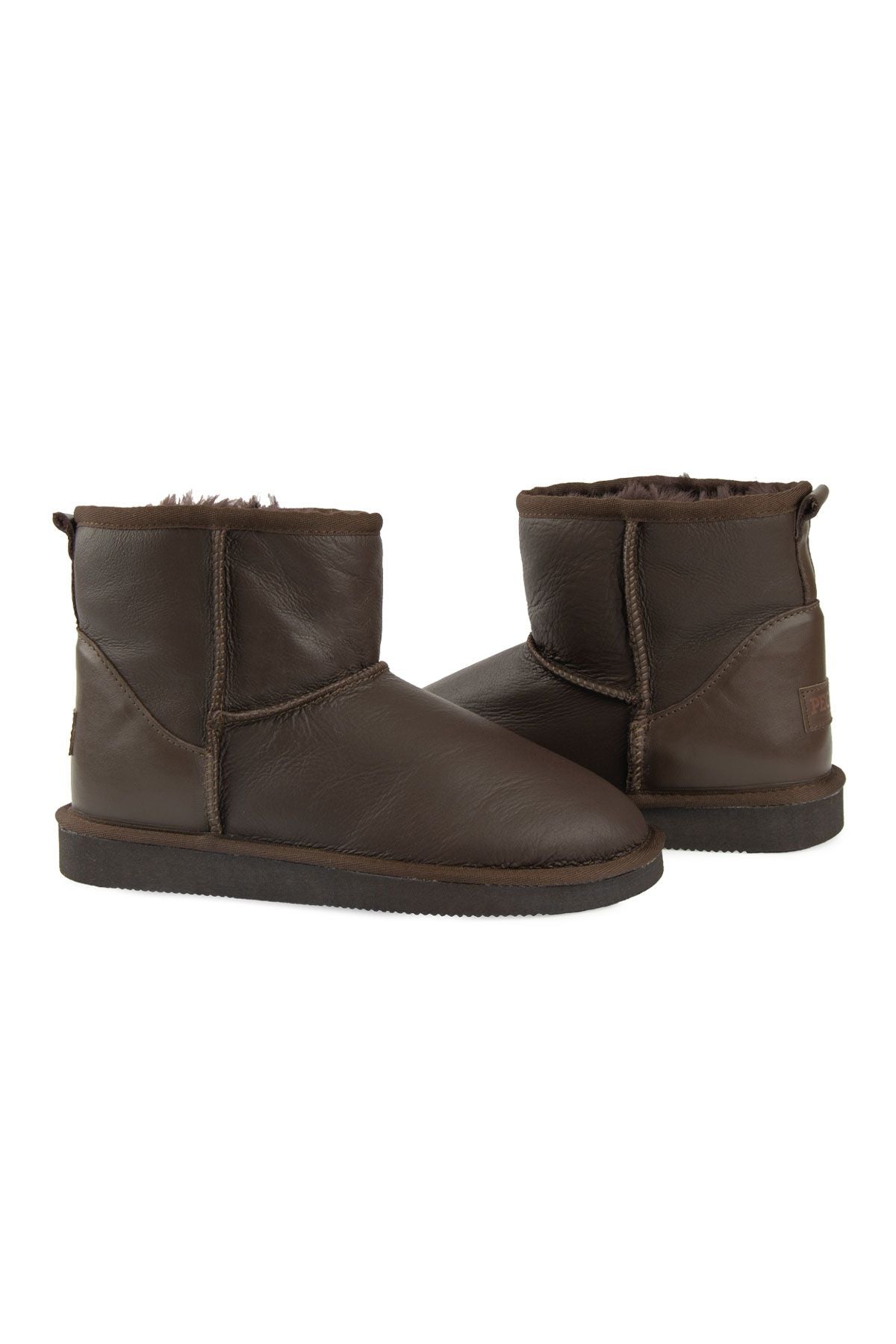 Pegia Women's Sheepskin Boots 191022  - Mocha