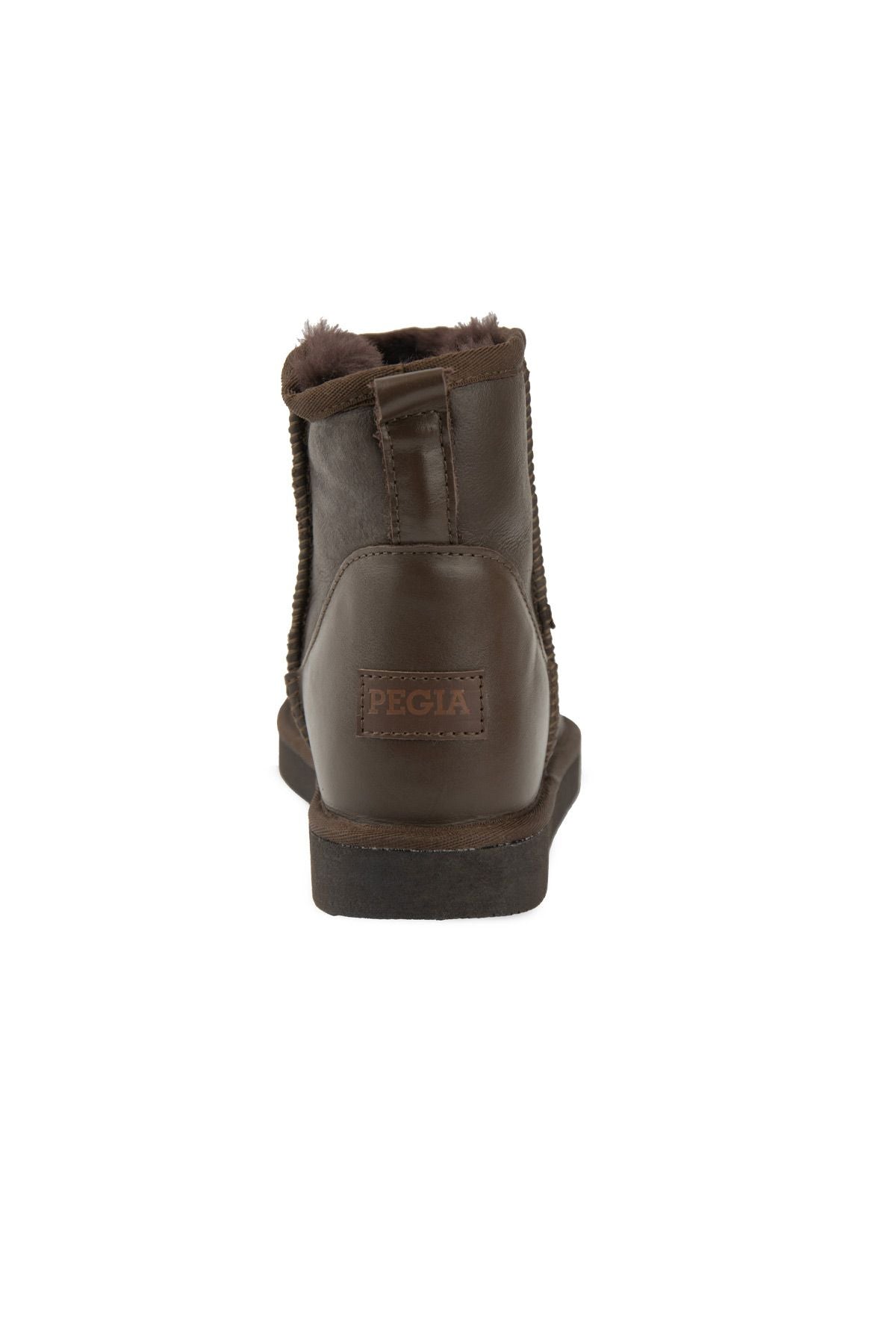 Pegia Women's Sheepskin Boots 191022  - Mocha