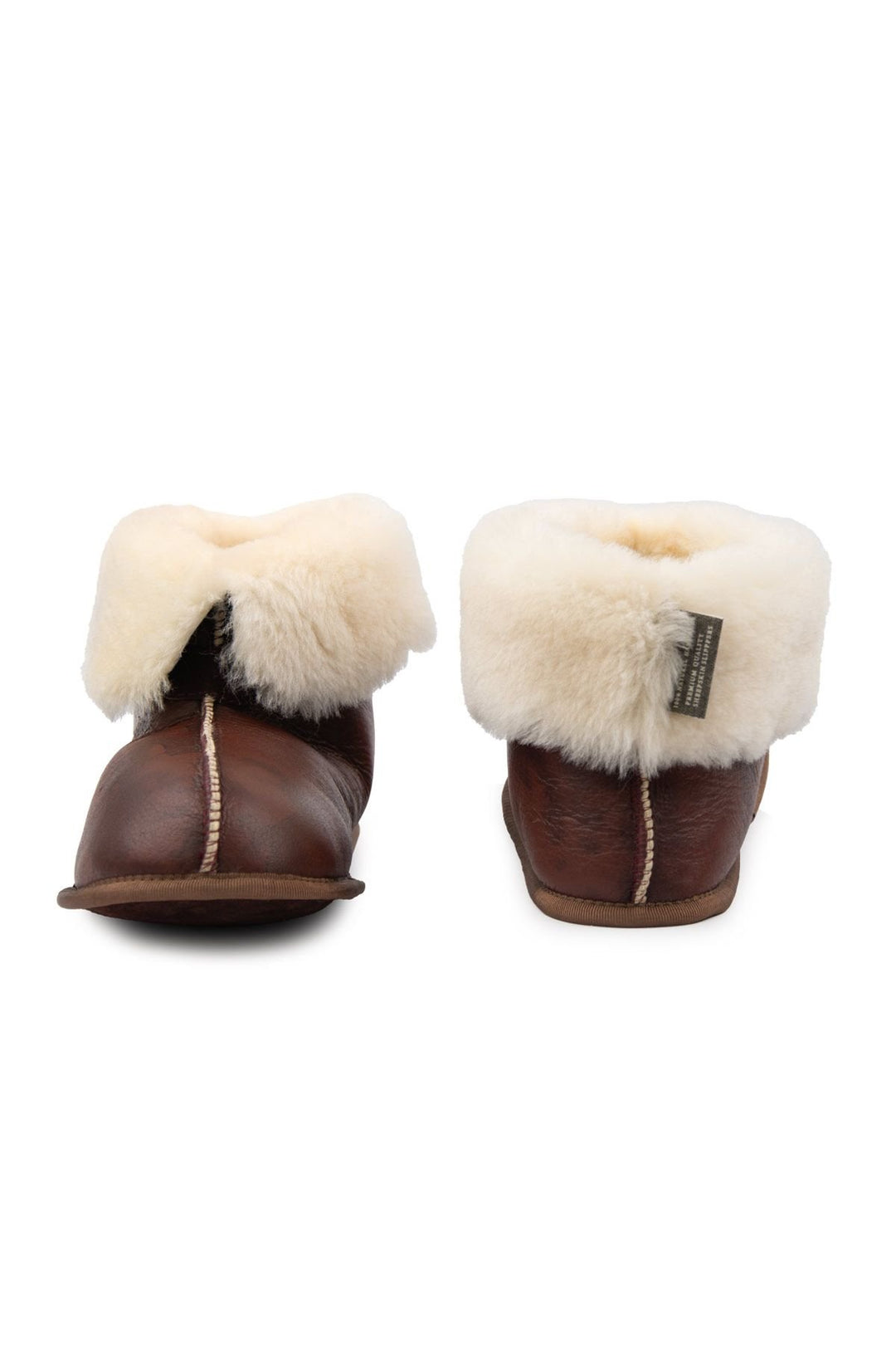 Pegia Women's Sheepskin Booties 191211  - Burgundy