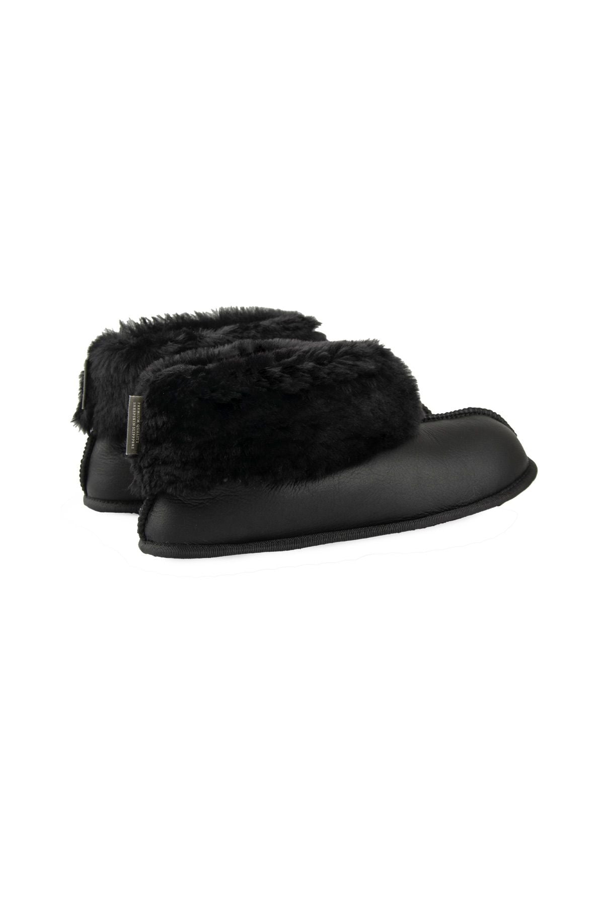 Pegia Women's Sheepskin Booties 191211  - Black