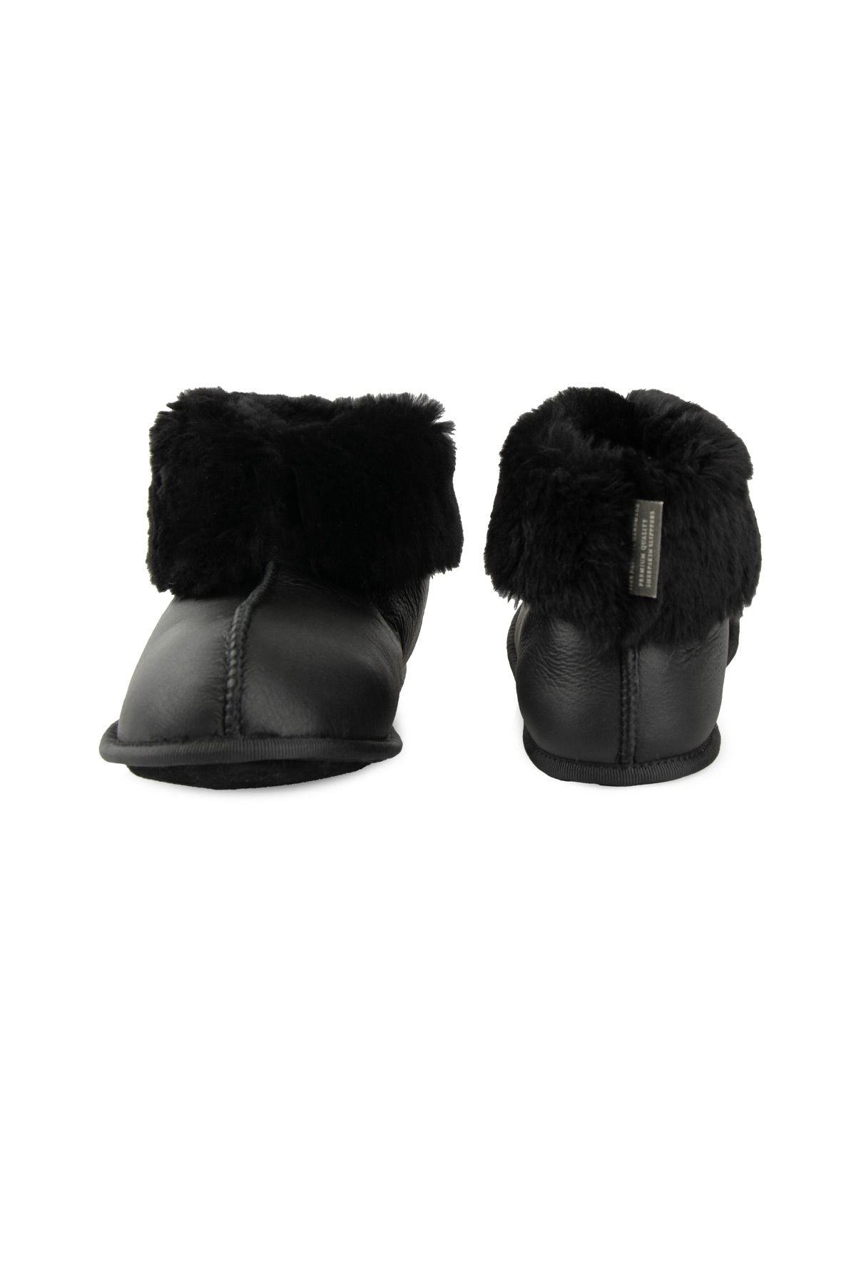 Pegia Women's Sheepskin Booties 191211  - Black
