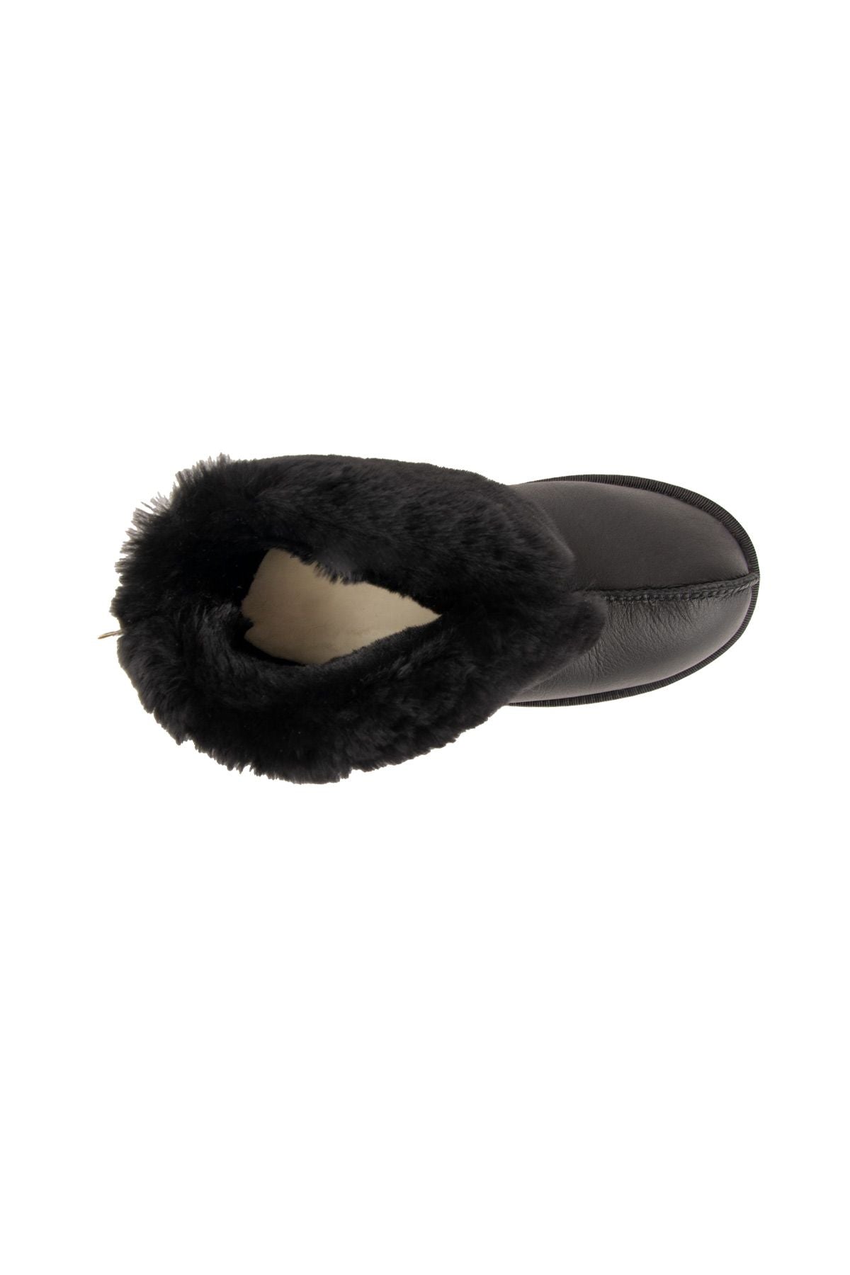 Pegia Women's Sheepskin Booties 191211  - Black