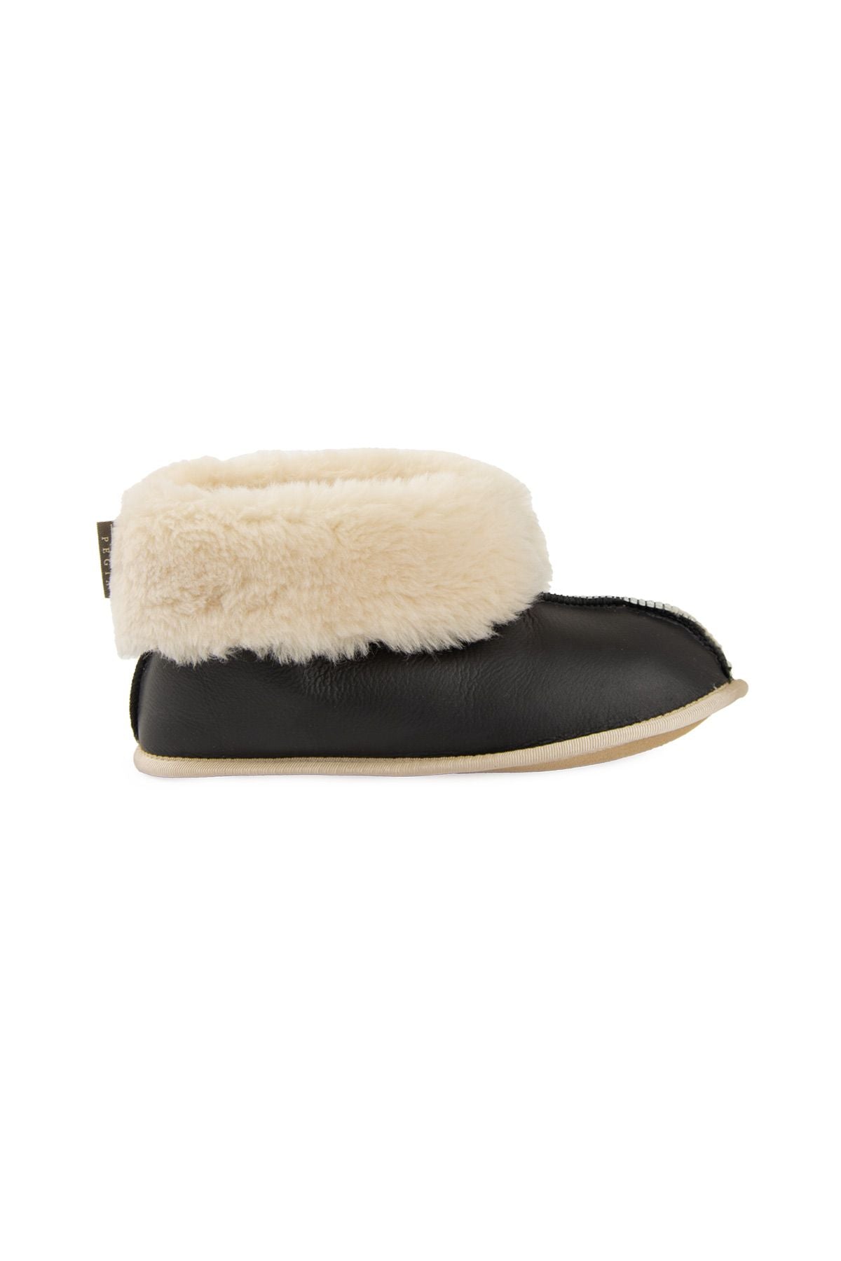 Pegia Women's Sheepskin Booties 191211  - Cream