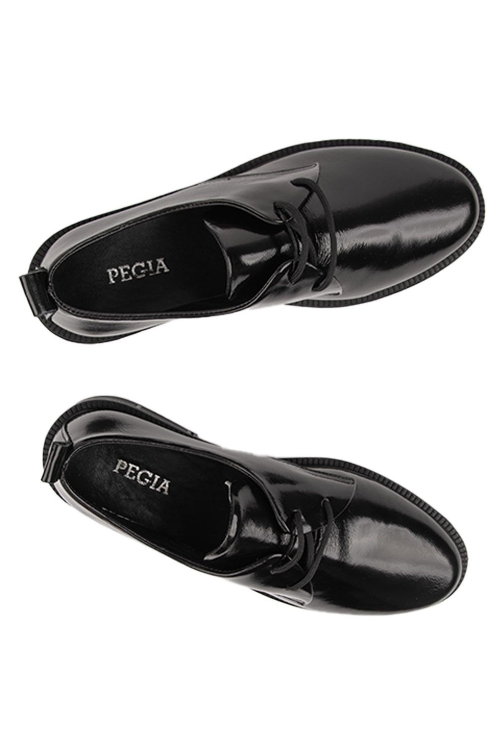 Pegia Genuine Leather Women's Shoes DG6053  - Black