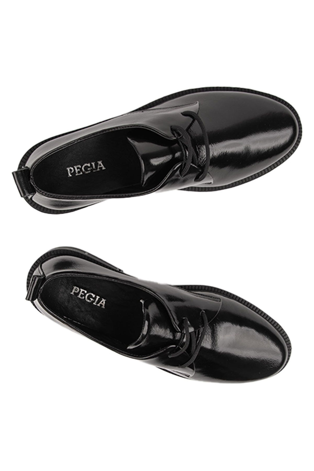 Pegia Genuine Leather Women's Shoes DG6053  - Black