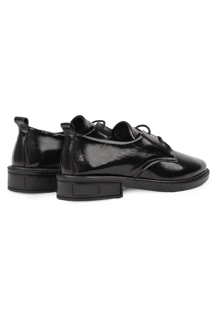 Pegia Genuine Leather Women's Shoes DG6053  - Black