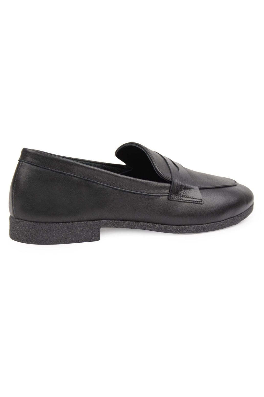 Pegia Women's Leather Loafers DG6043  - Black