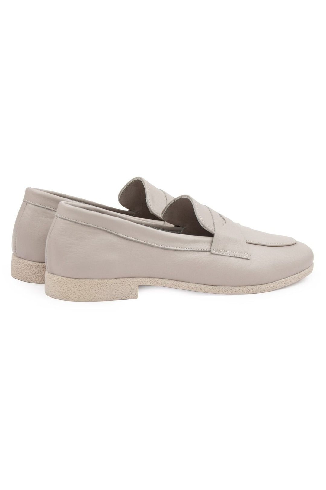 Pegia Women's Leather Loafers DG6043  - Stone