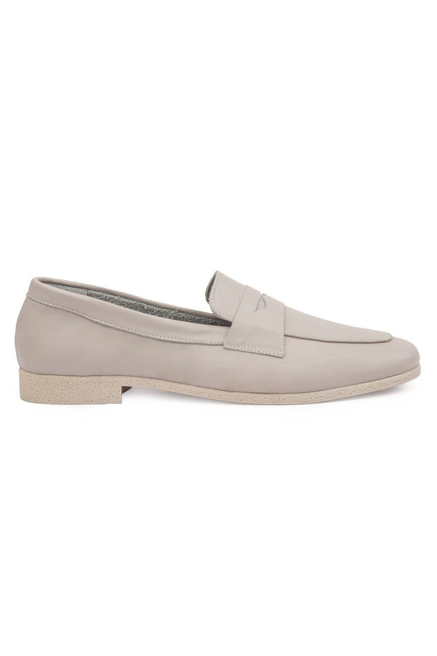Pegia Women's Leather Loafers DG6043  - Stone