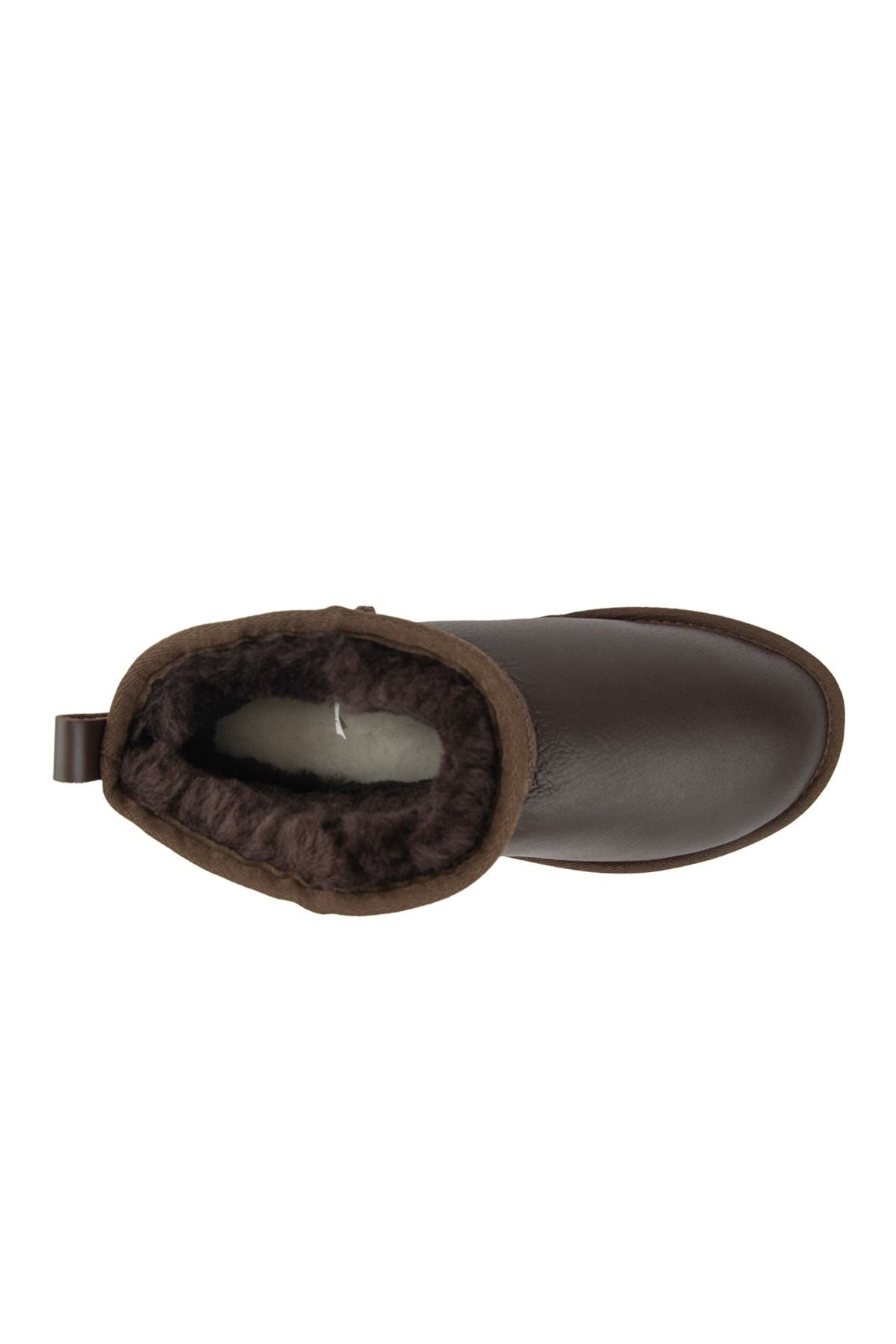 Pegia Genuine Leather Women's Mini Boots 191131  - Mocha