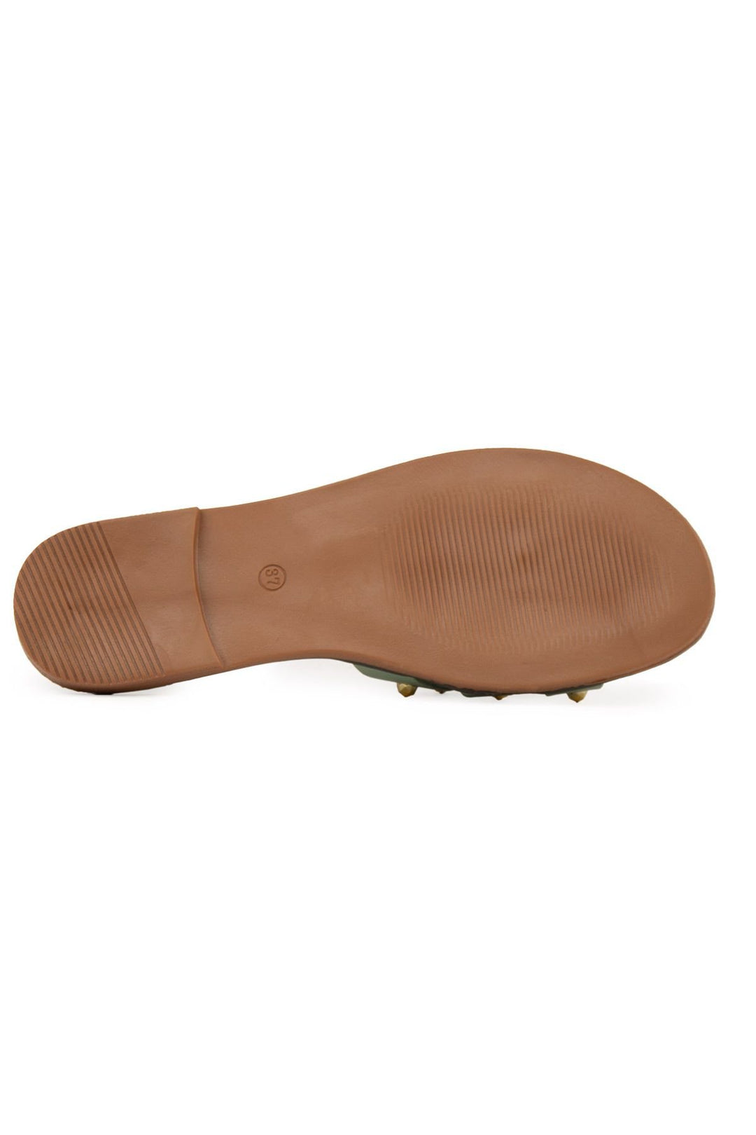 Pegia Leather Women's Slippers DG6058  - Emerald