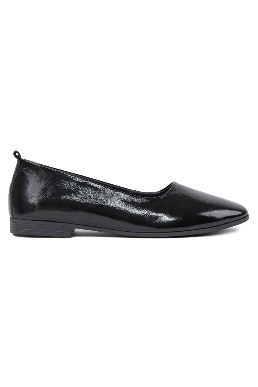 Pegia Genuine Leather Classic Flats DG6050  - Black