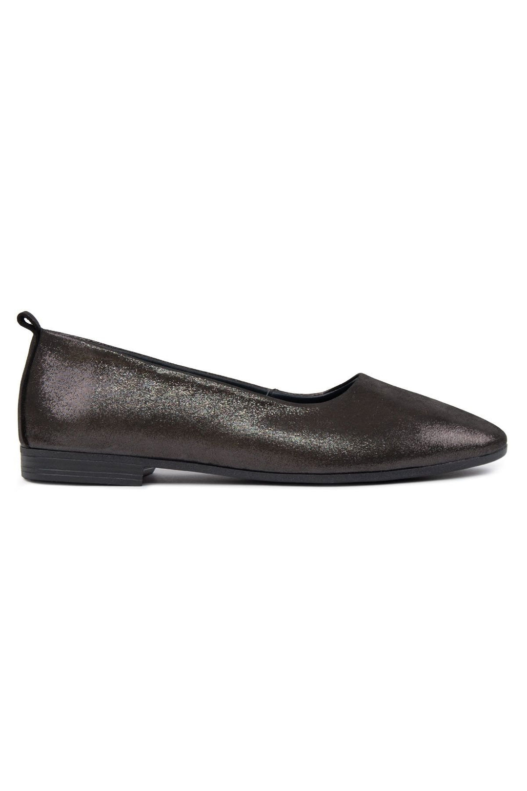 Pegia Genuine Leather Classic Flats DG6050  - Black