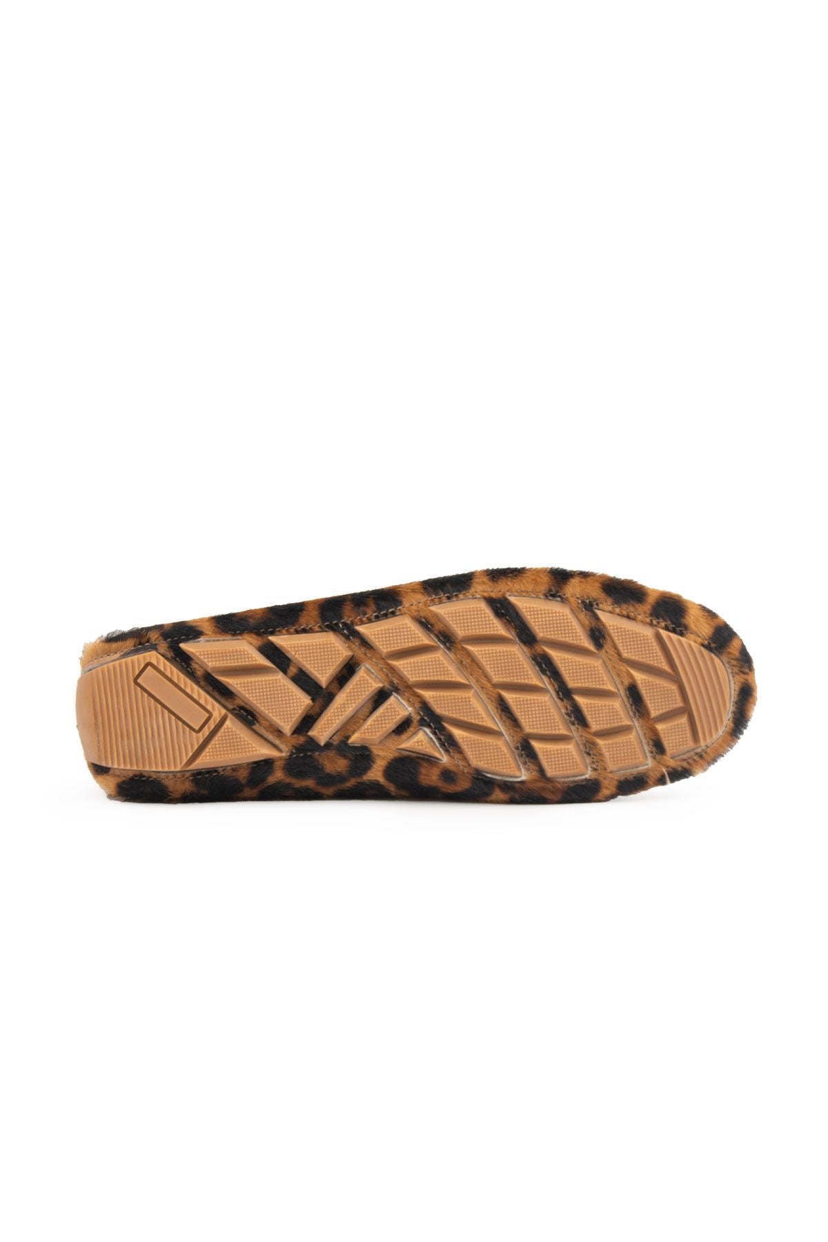 Pegia Genuine Leather Loafers 700918  - Chestnut