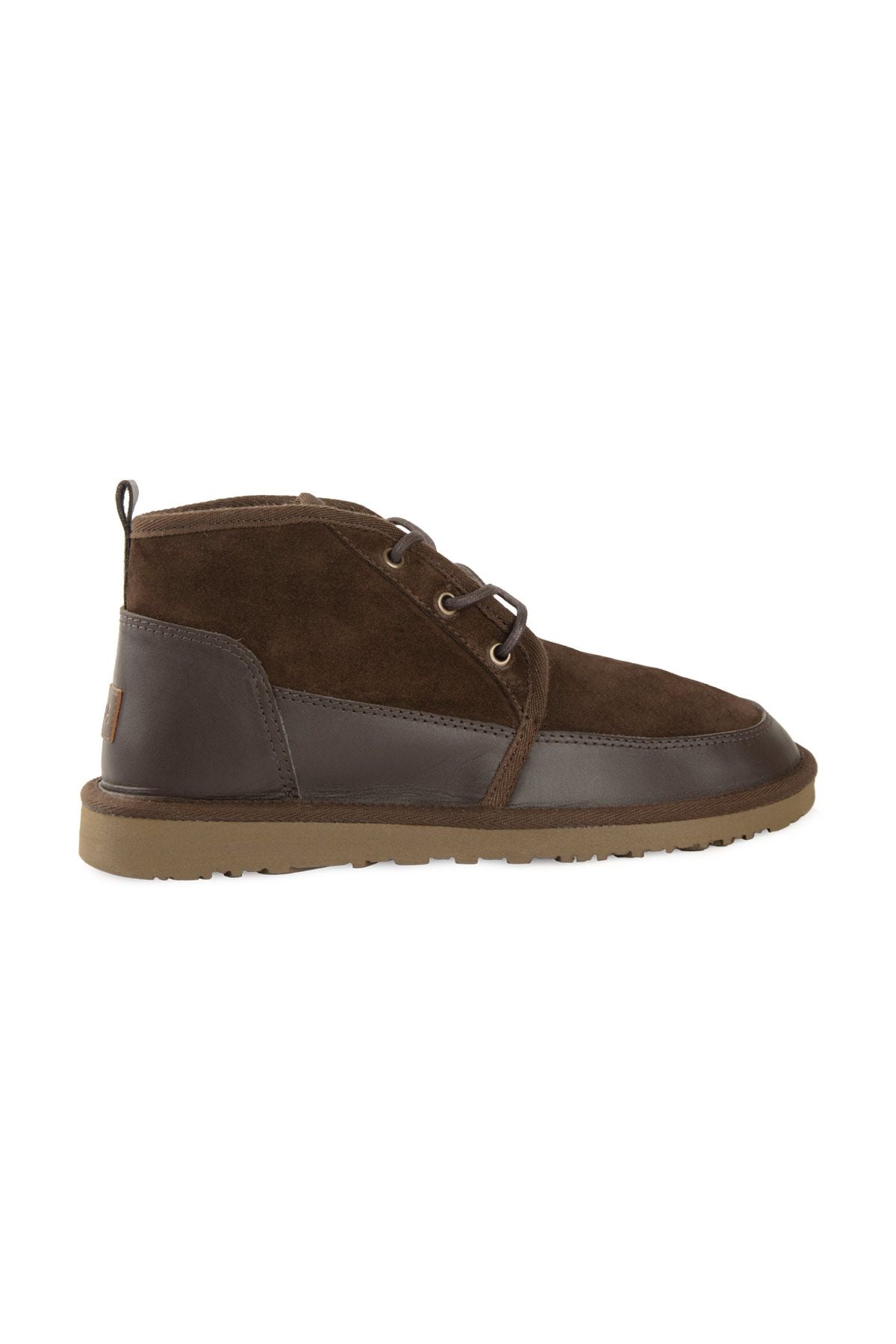 Pegia Men's Genuine Shearling Suede Winter Boot 375060  - Choco