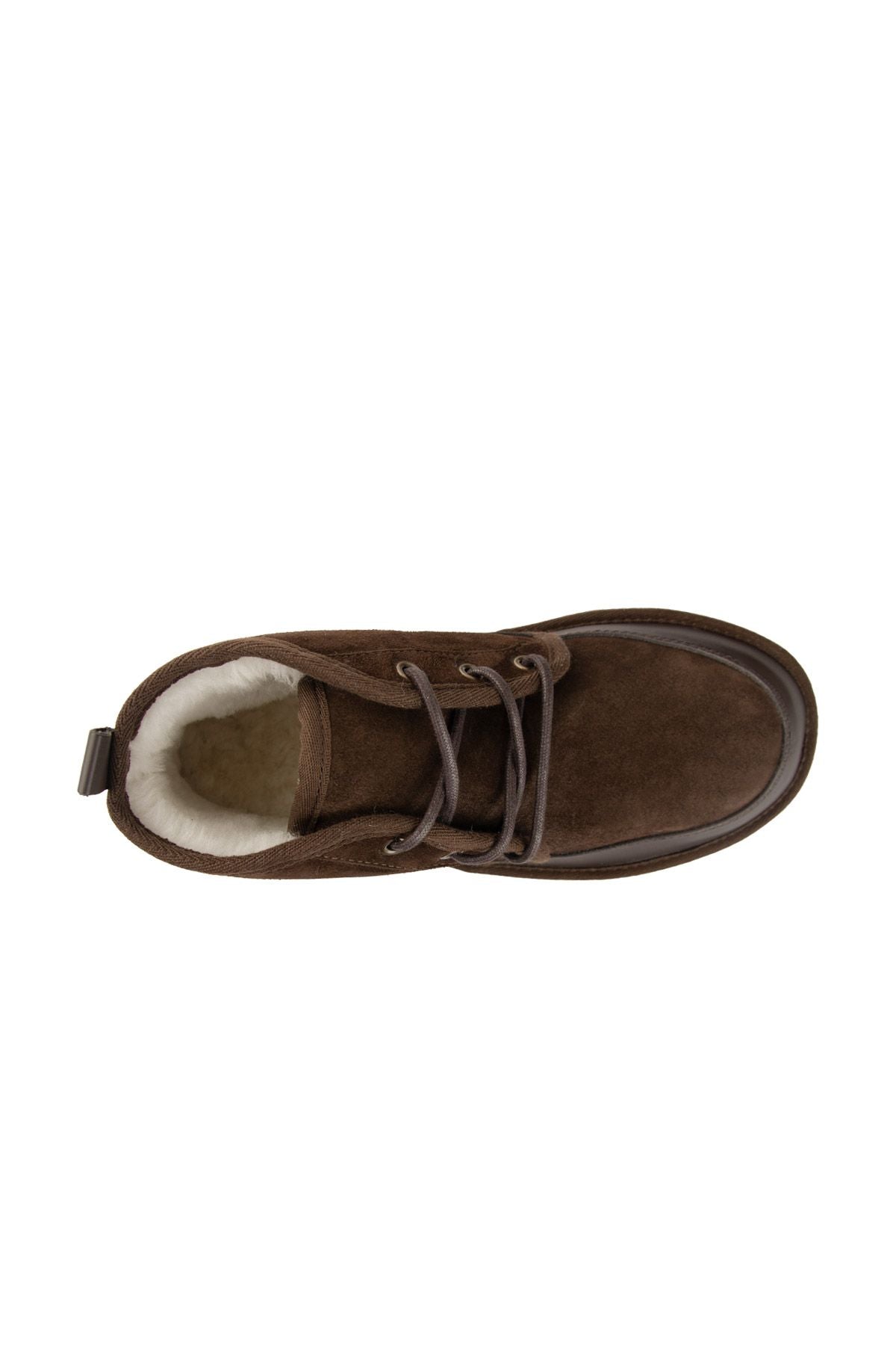 Pegia Men's Genuine Shearling Suede Winter Boot 375060  - Choco