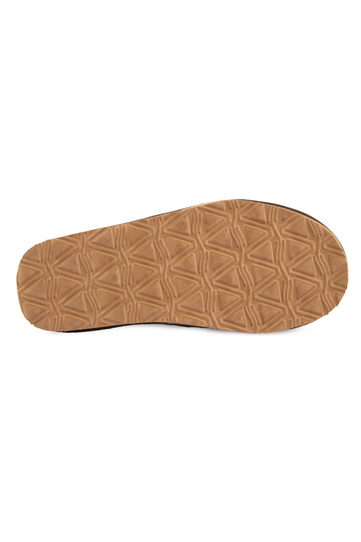 Pegia Genuine Suede Sheepskin Home Shoe 191214  - Choco