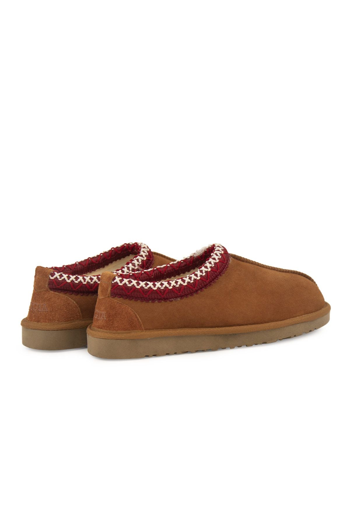 Pegia Women's Genuine Sheepskin Boots 191162  - Chestnut