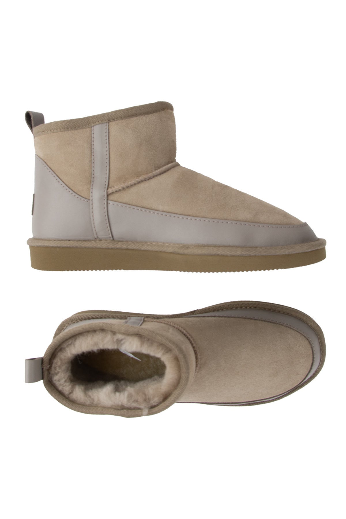 Pegia Women’s Genuine Fur Mini Boots 191166  - Mink