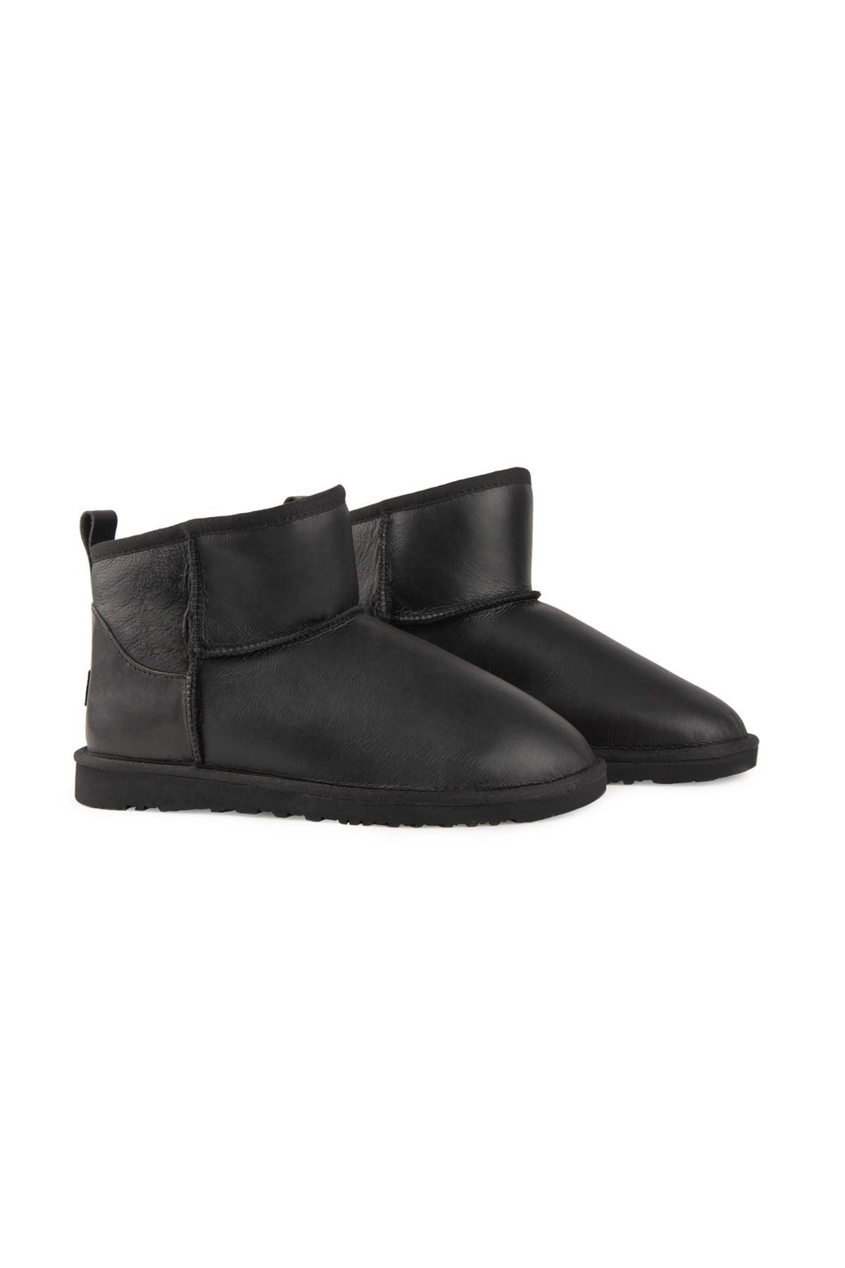 Pegia Men’s Sheepskin Classic Boots 375061  - Black
